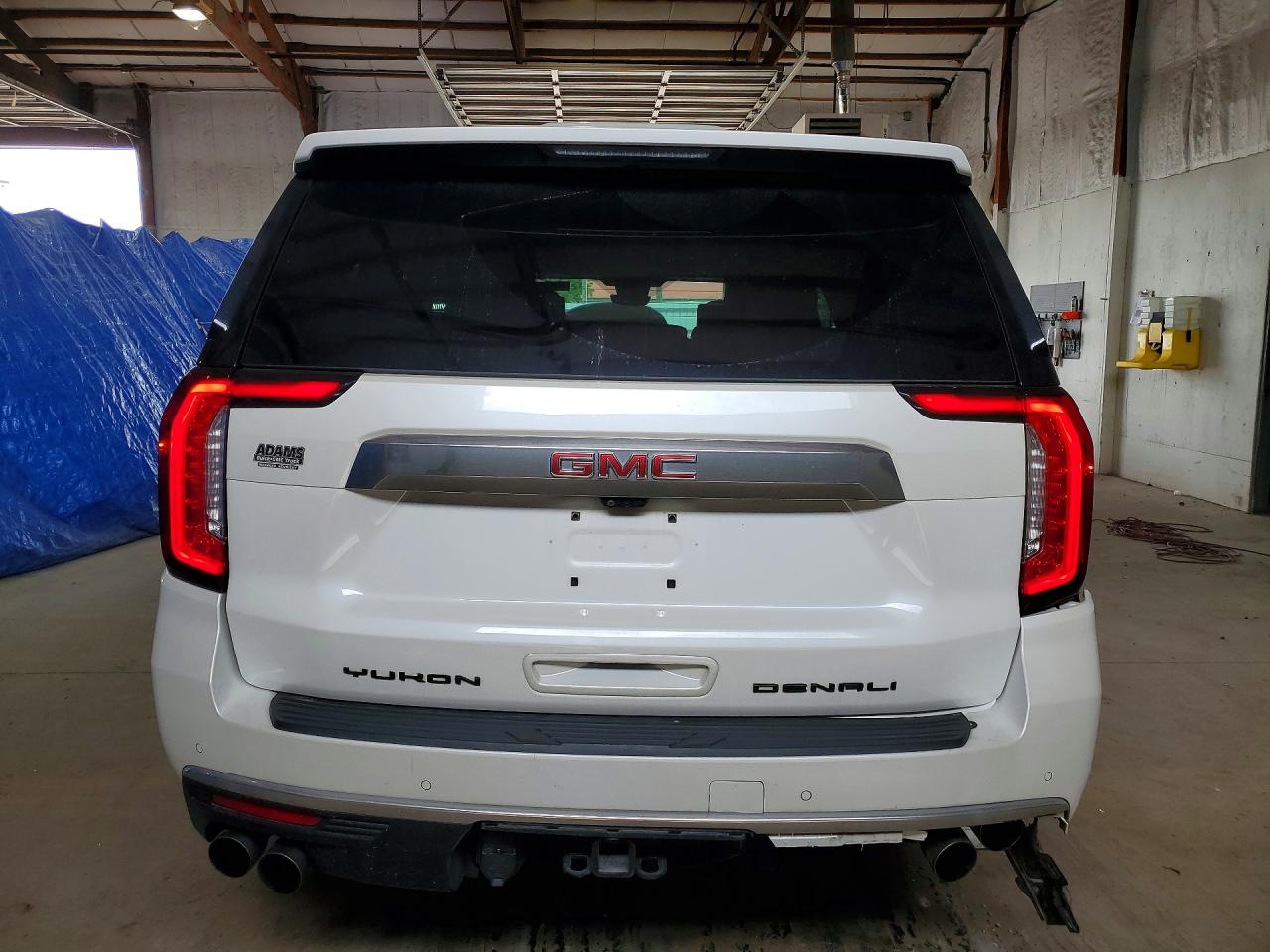 2023 Gmc Yukon Xl Denali White vin: 1GKS2JKL2PR483324
