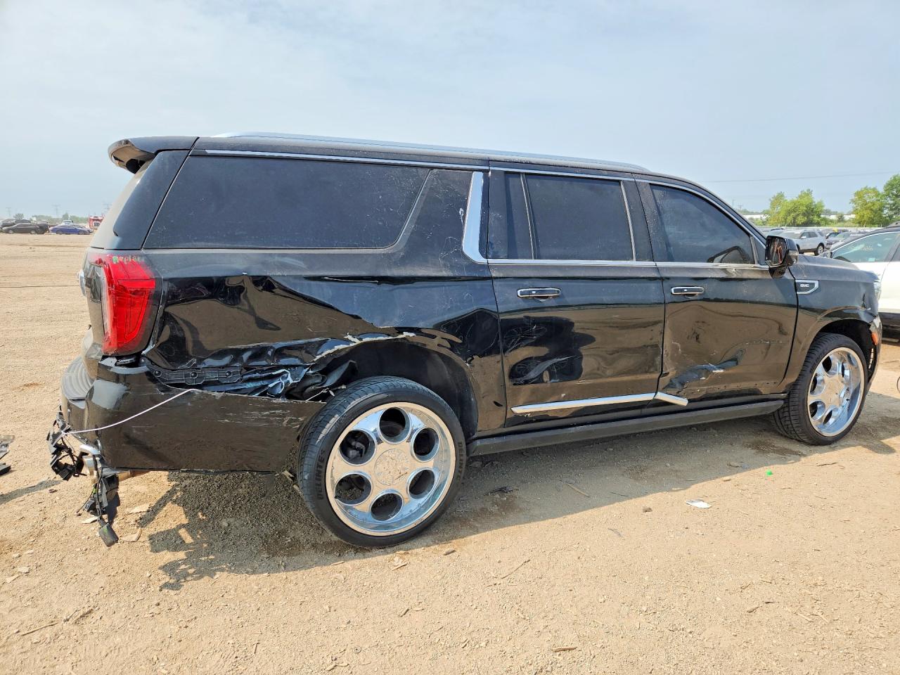 2021 Gmc Yukon Xl Denali Black vin: 1GKS2JKL5MR170389