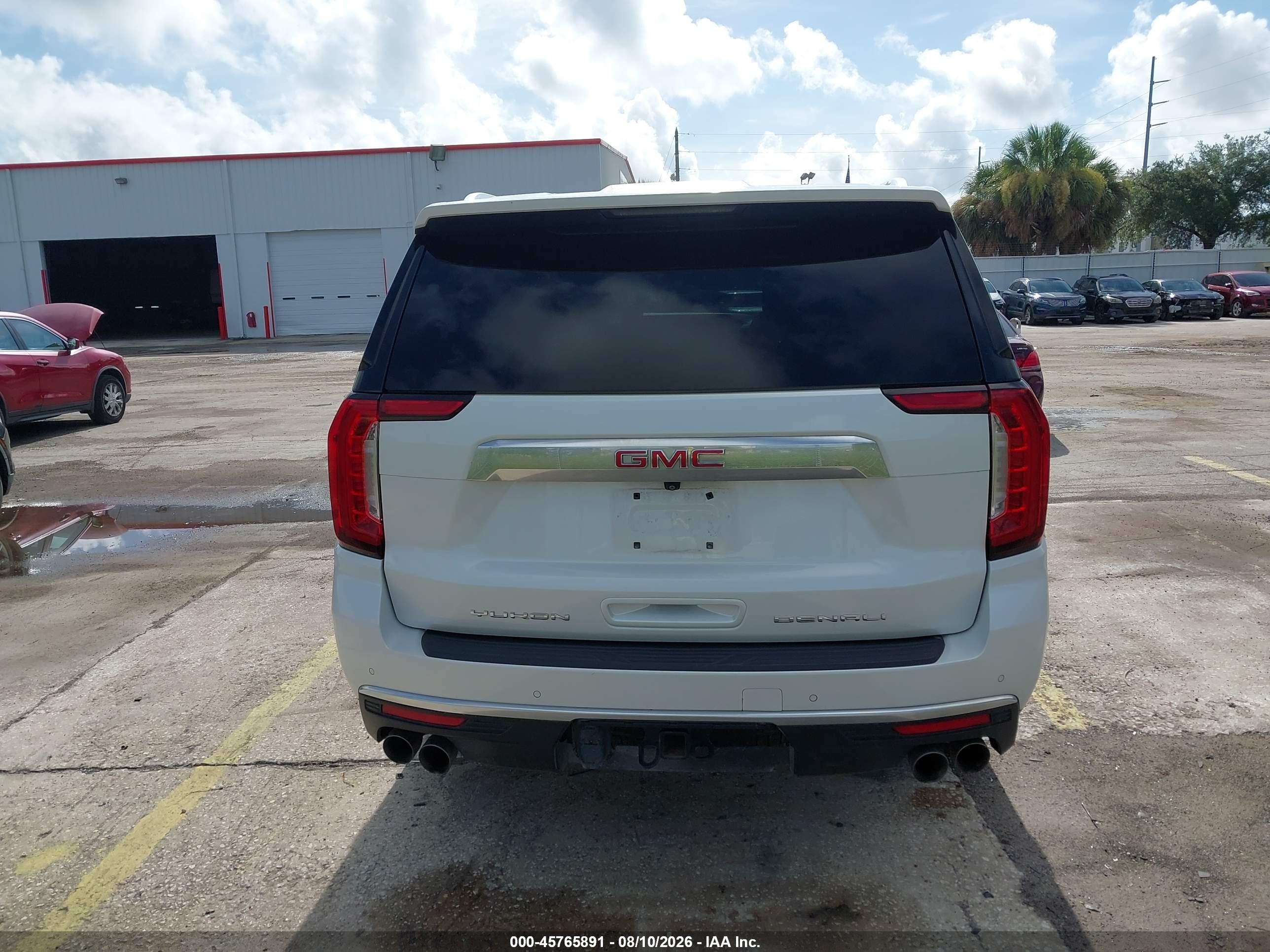 2023 Gmc Yukon Xl 4wd Denali White vin: 1GKS2JKL8PR168382