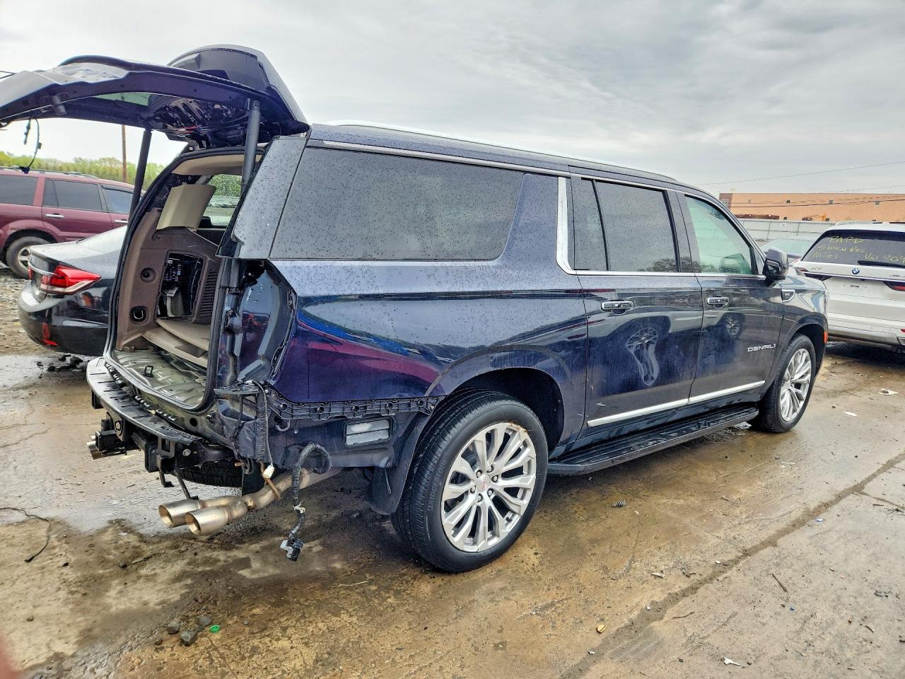2024 Gmc Yukon Xl Denali Blue vin: 1GKS2JKL8RR300835