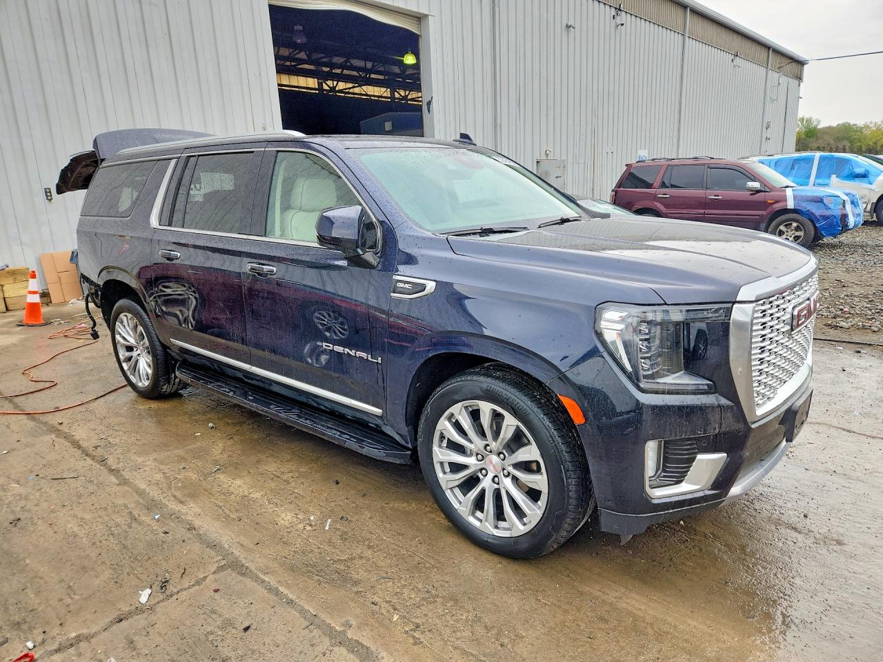 2024 Gmc Yukon Xl Denali Blue vin: 1GKS2JKL8RR300835