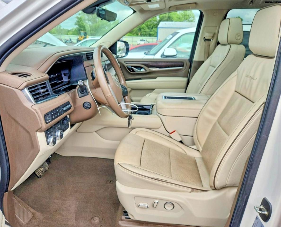 2022 Gmc Yukon Xl Denali White vin: 1GKS2JKTXNR112182