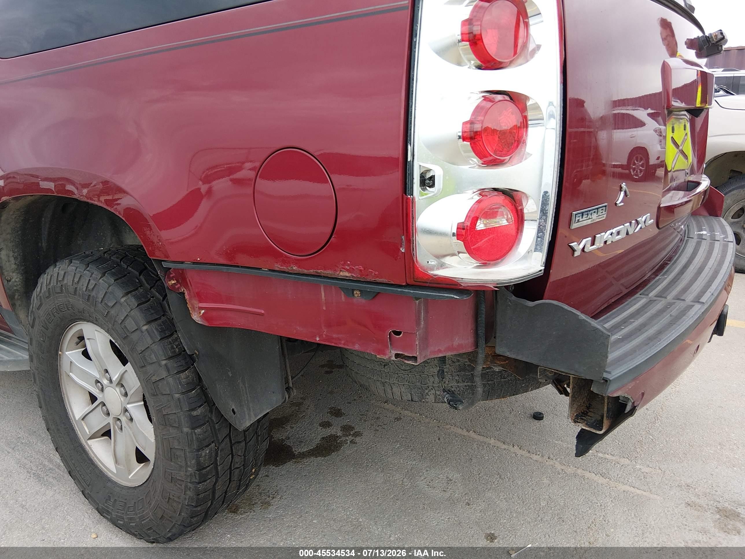 2011 Gmc Yukon Xl 1500 Slt Бордовый vin: 1GKS2KE32BR149787