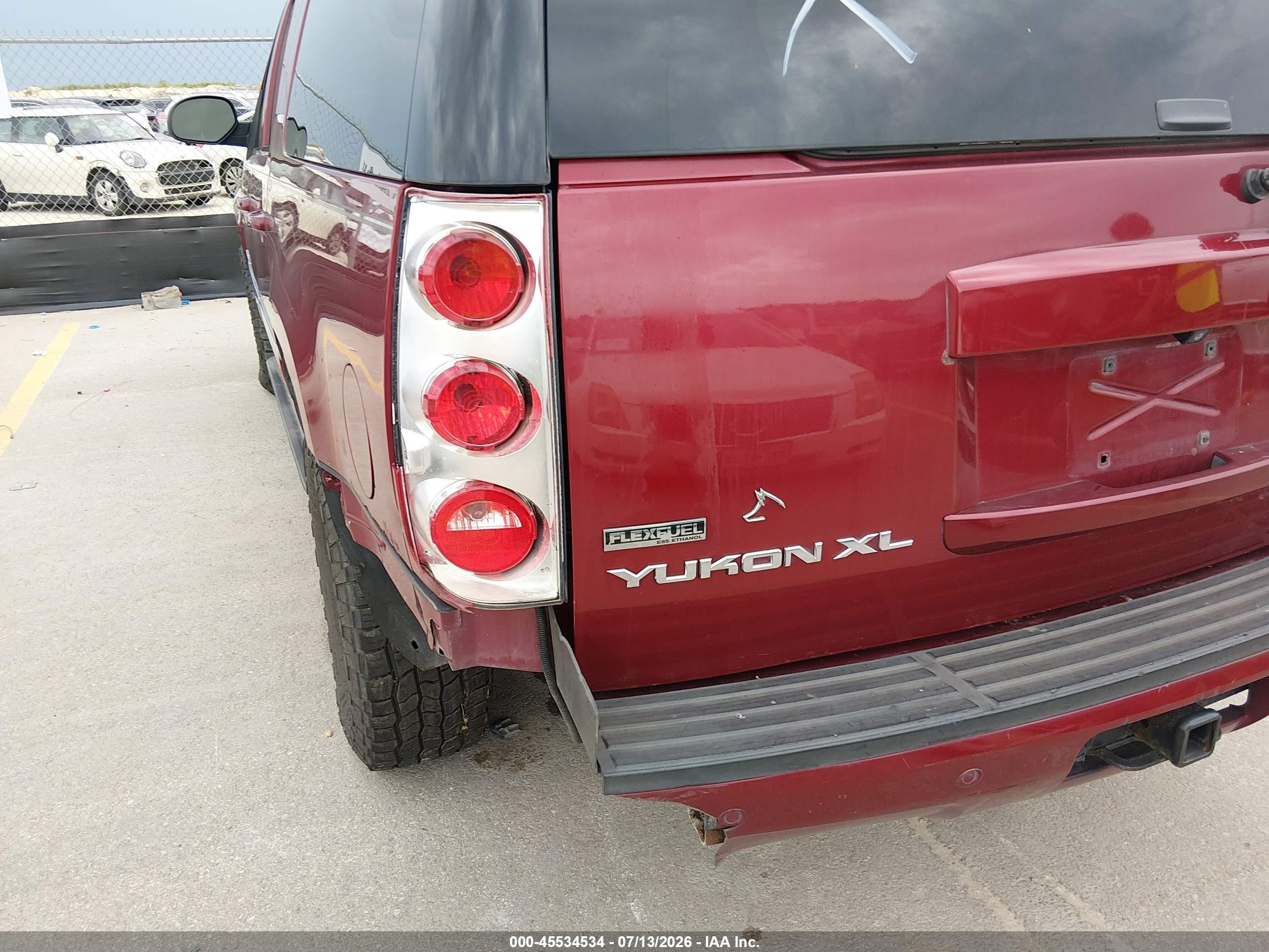 2011 Gmc Yukon Xl 1500 Slt Бордовый vin: 1GKS2KE32BR149787