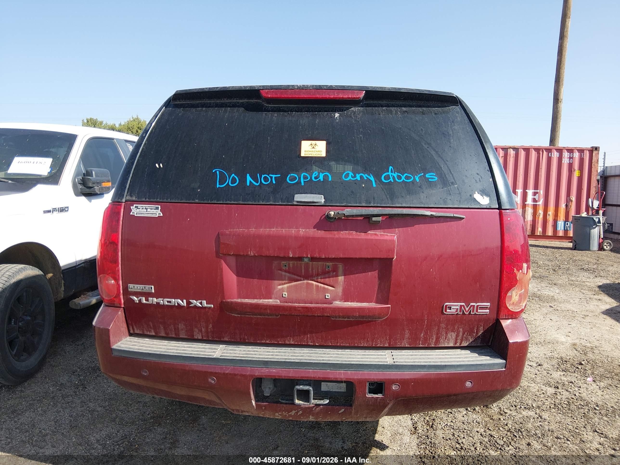 2011 Gmc Yukon Xl 1500 Slt Красный vin: 1GKS2KE3XBR191818