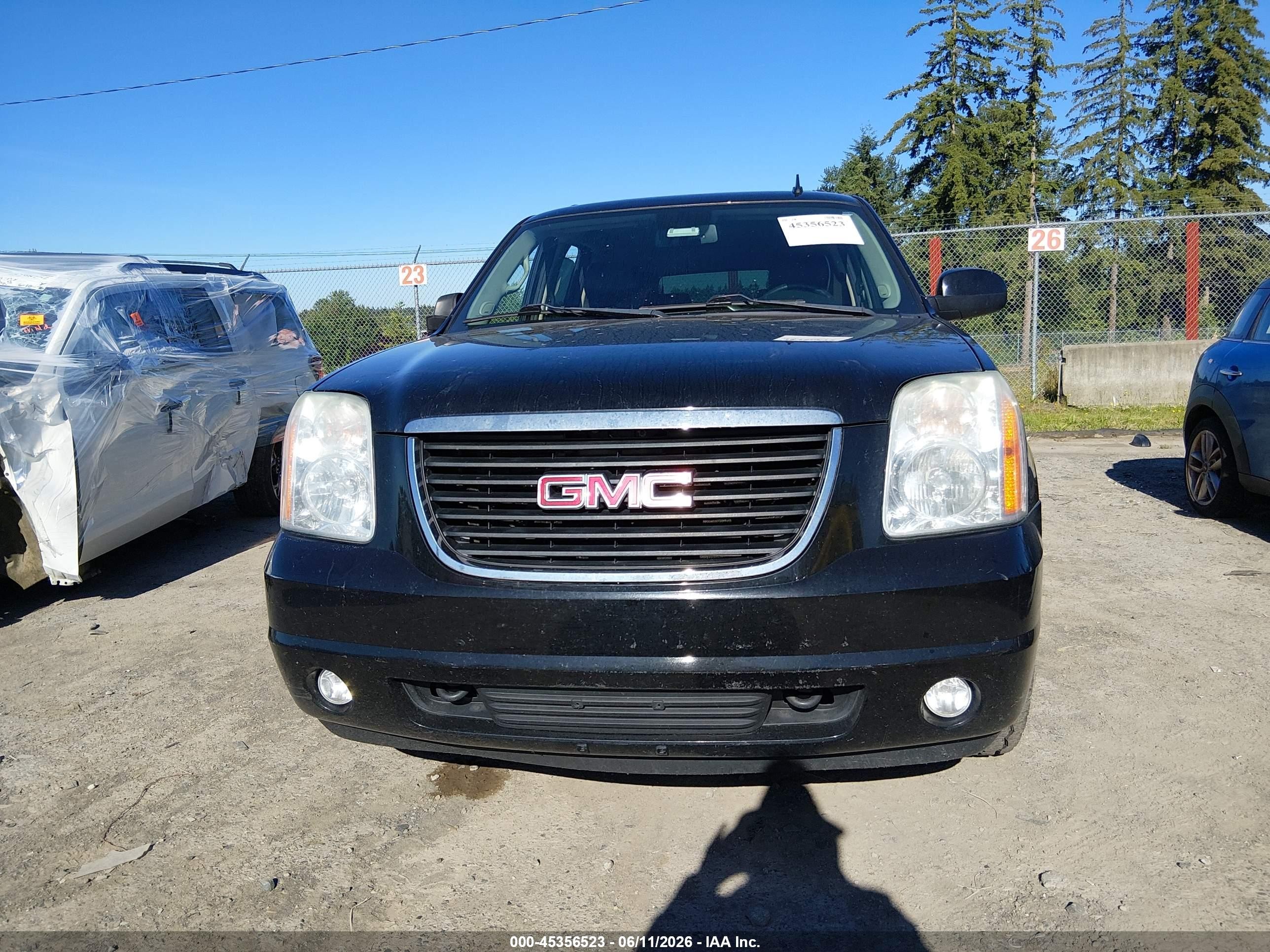 2012 Gmc Yukon Xl 1500 Slt Black vin: 1GKS2KE70CR162638