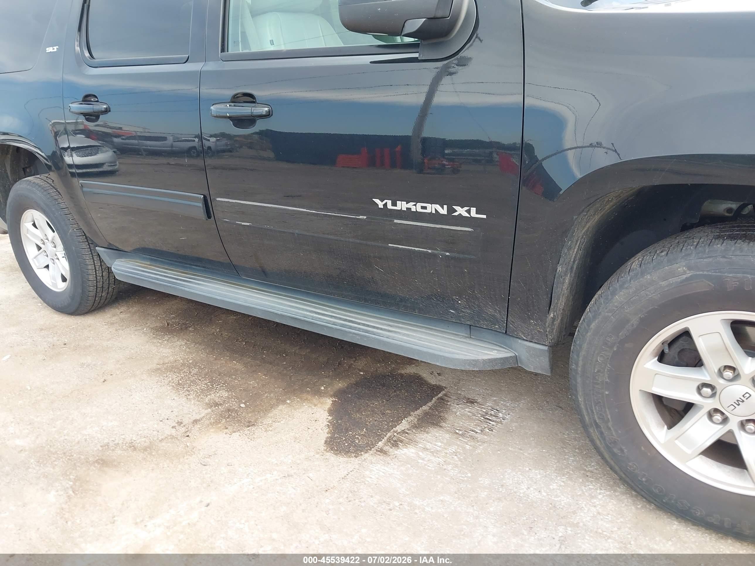 2012 Gmc Yukon Xl 1500 Slt Black vin: 1GKS2KE70CR224457