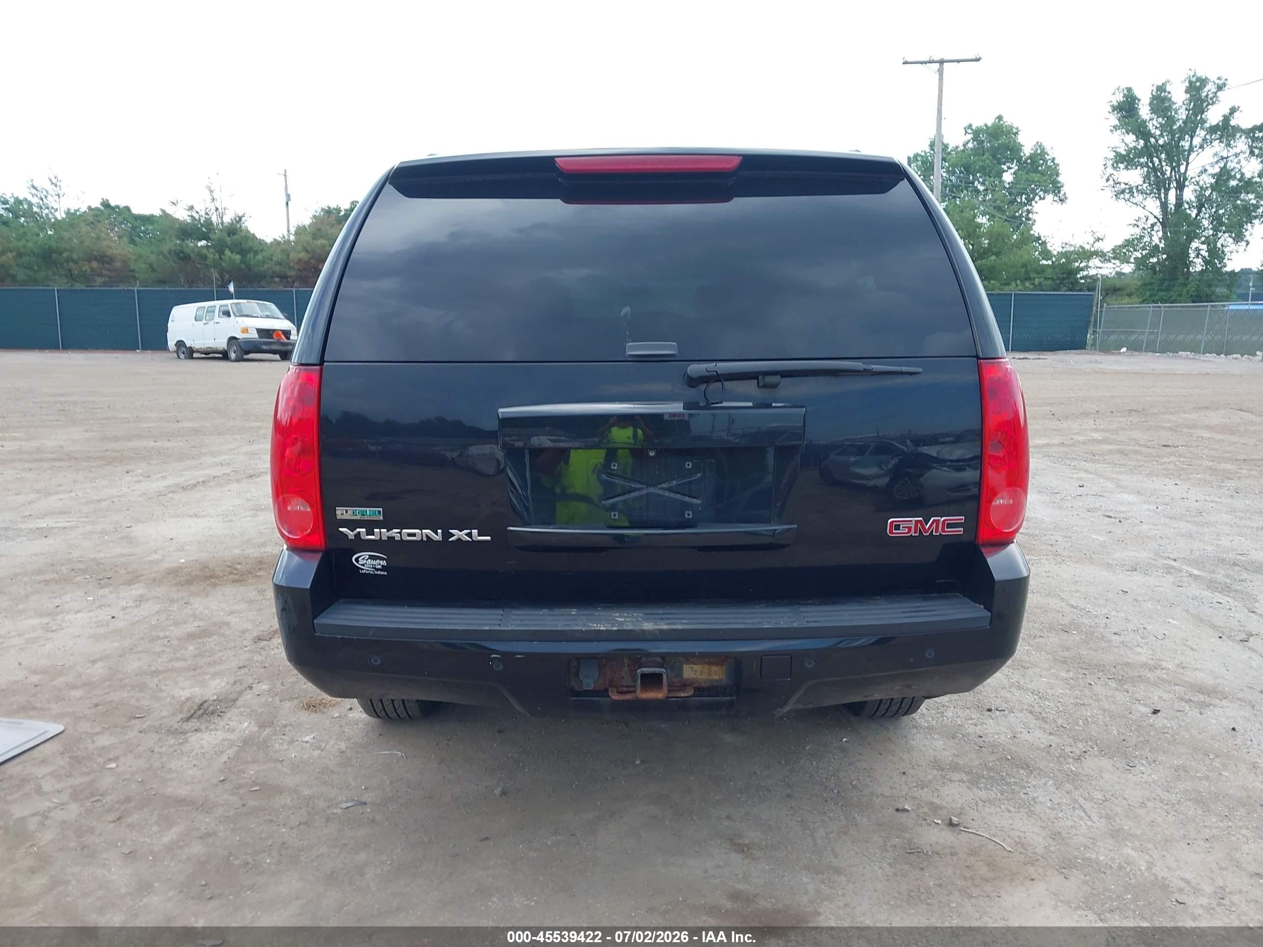 2012 Gmc Yukon Xl 1500 Slt Black vin: 1GKS2KE70CR224457