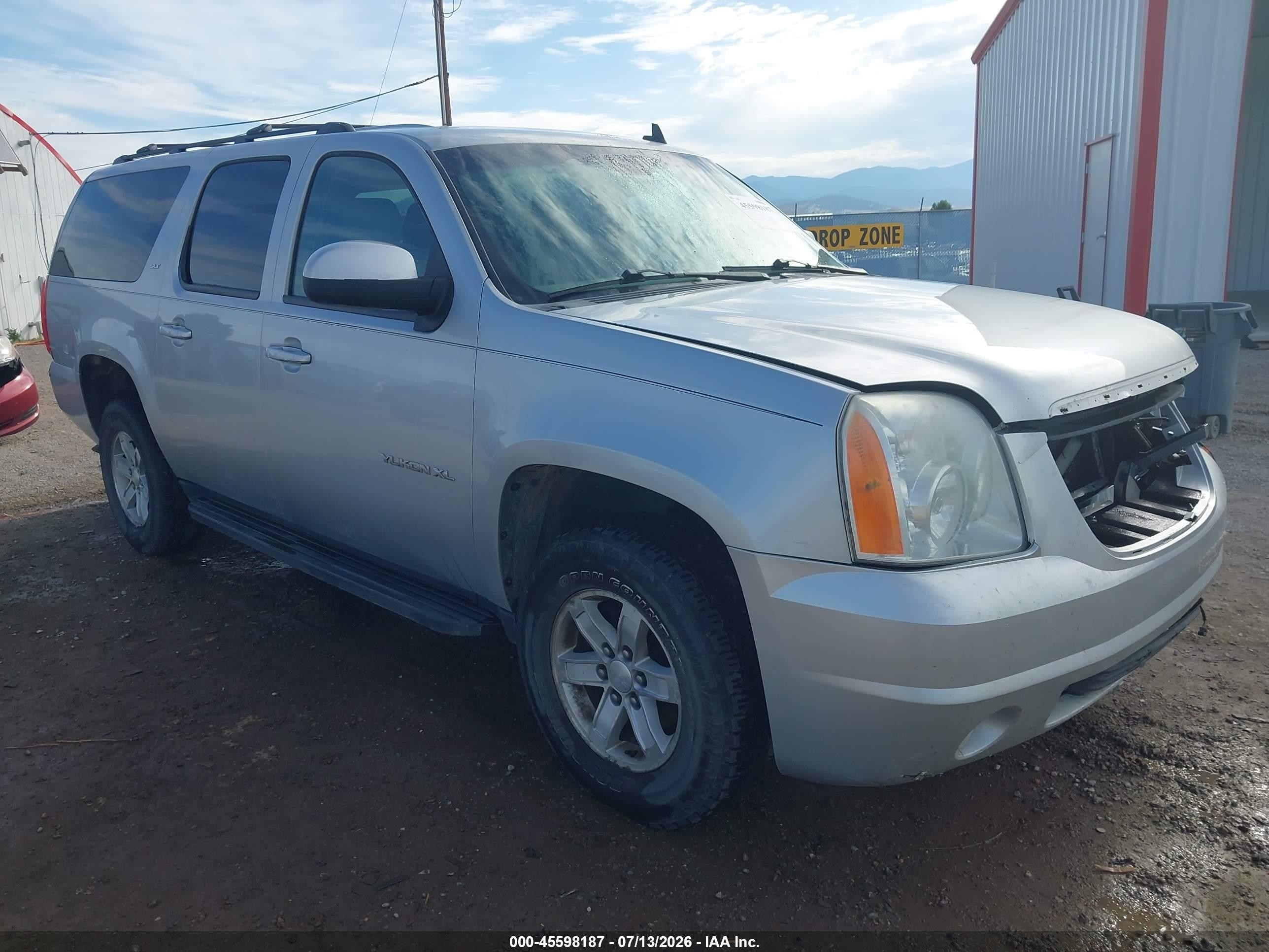 2013 Gmc Yukon Xl 1500 Slt Silver vin: 1GKS2KE71DR112879