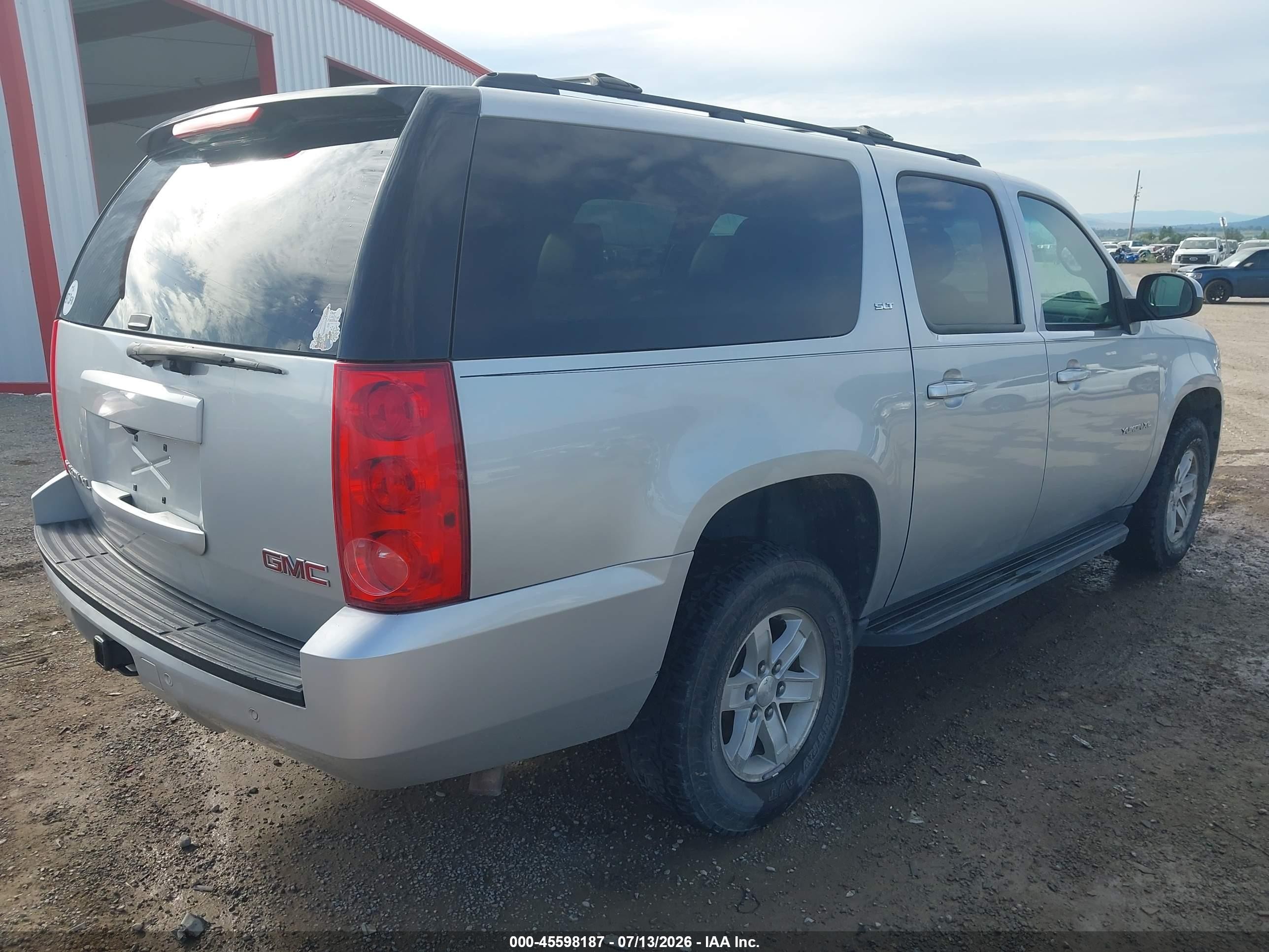 2013 Gmc Yukon Xl 1500 Slt Silver vin: 1GKS2KE71DR112879