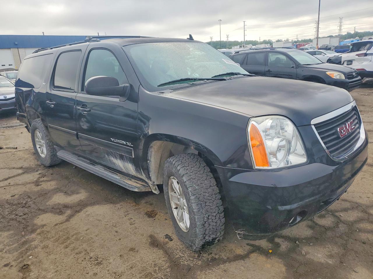 2013 Gmc Yukon Xl K1500 Slt Black vin: 1GKS2KE71DR190286