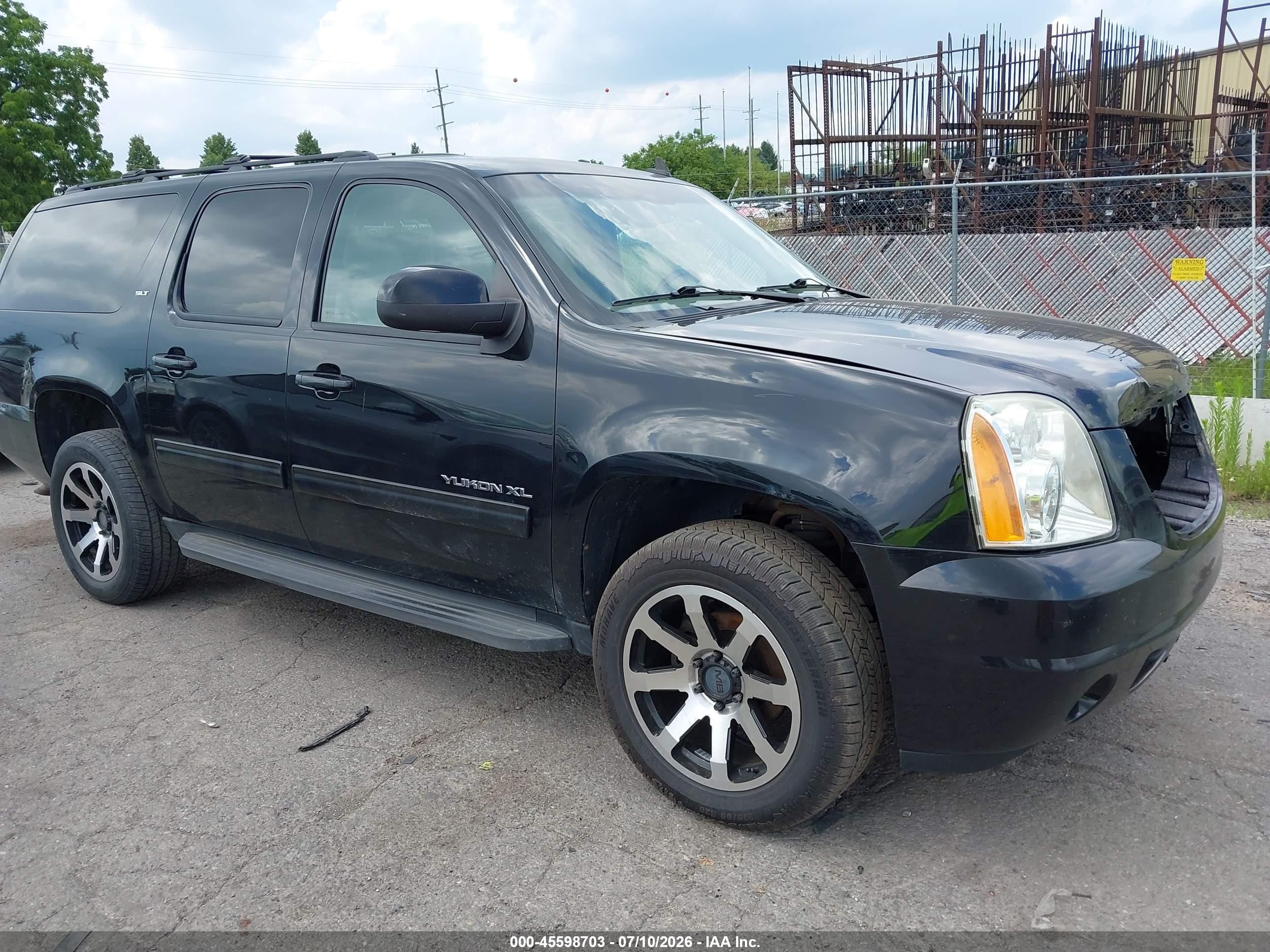 2014 Gmc Yukon Xl 1500 Slt Black vin: 1GKS2KE71ER180262