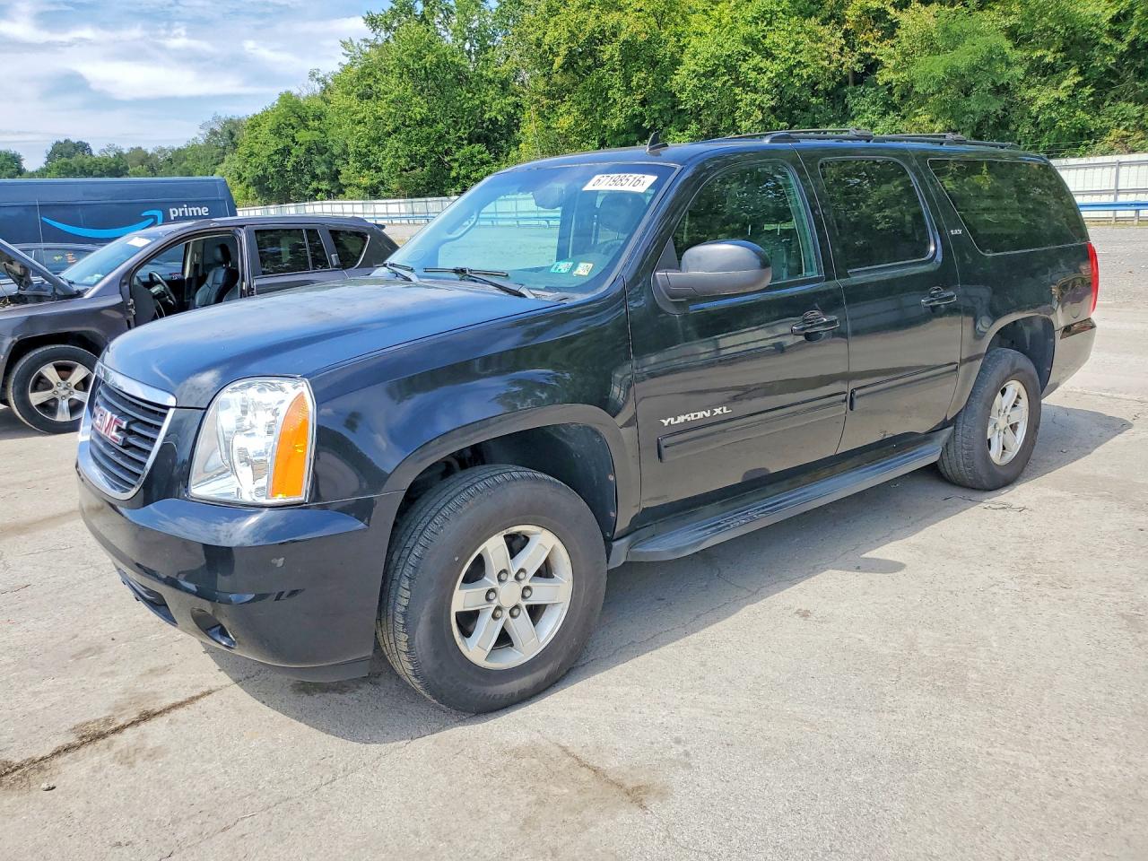2013 Gmc Yukon Xl K1500 Slt Black vin: 1GKS2KE72DR295807