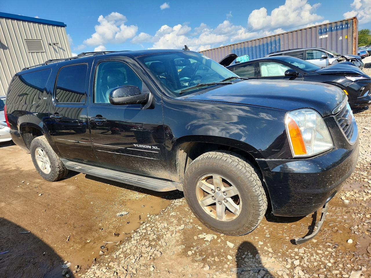2013 Gmc Yukon Xl K1500 Slt Black vin: 1GKS2KE73DR351978