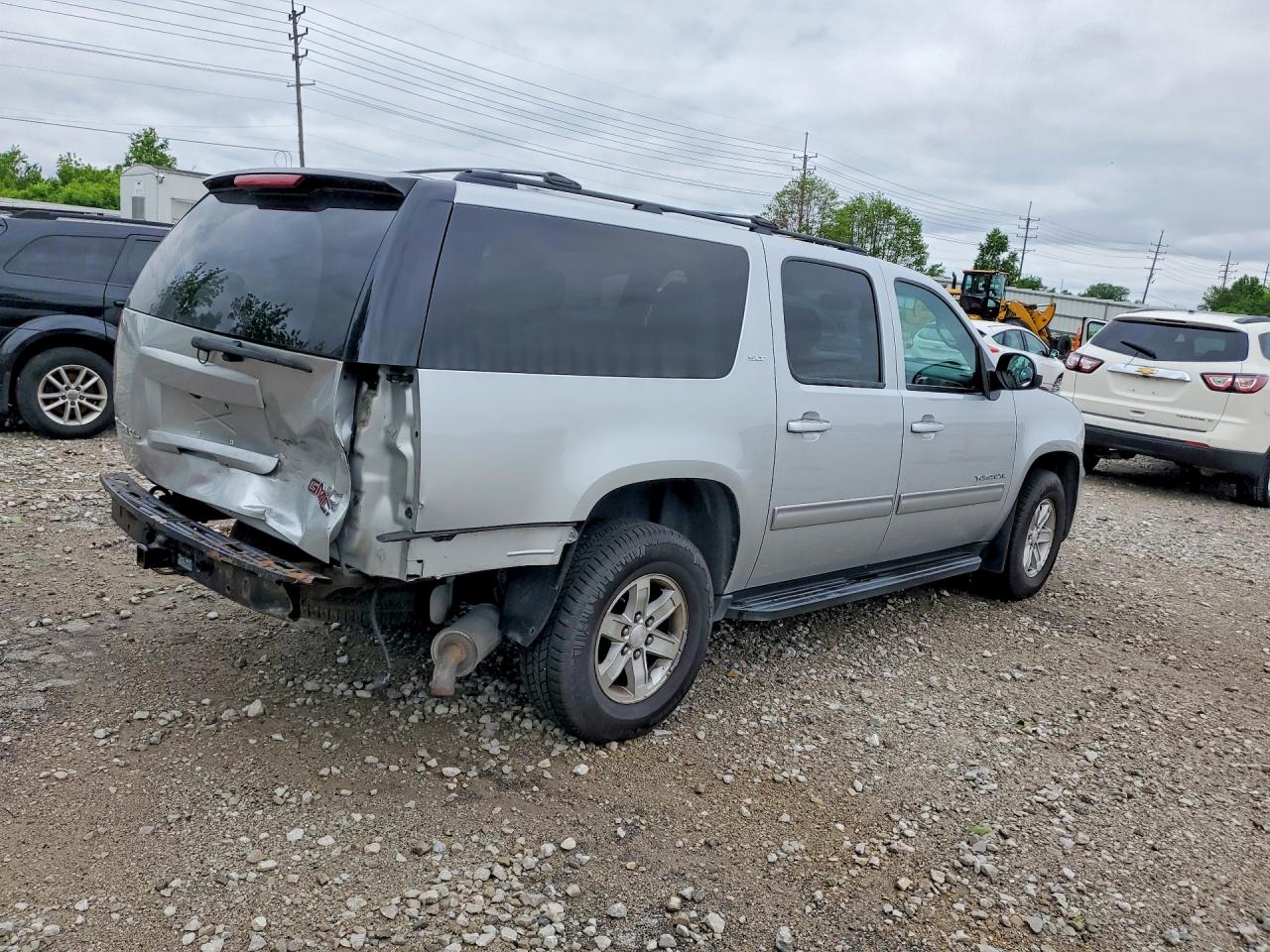 2014 Gmc Yukon Xl K1500 Slt Silver vin: 1GKS2KE73ER126767