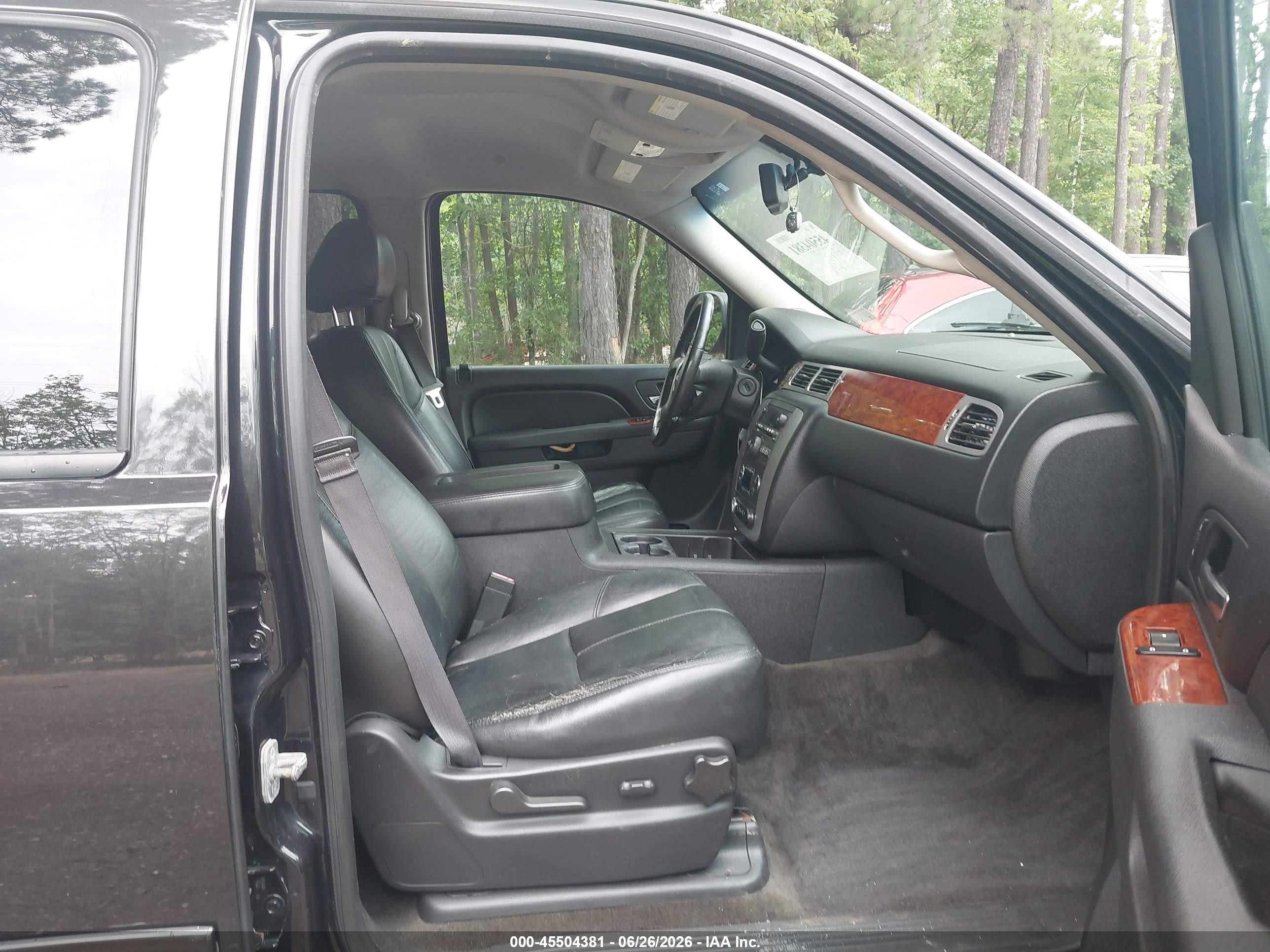 2013 Gmc Yukon Xl 1500 Slt Black vin: 1GKS2KE74DR124816