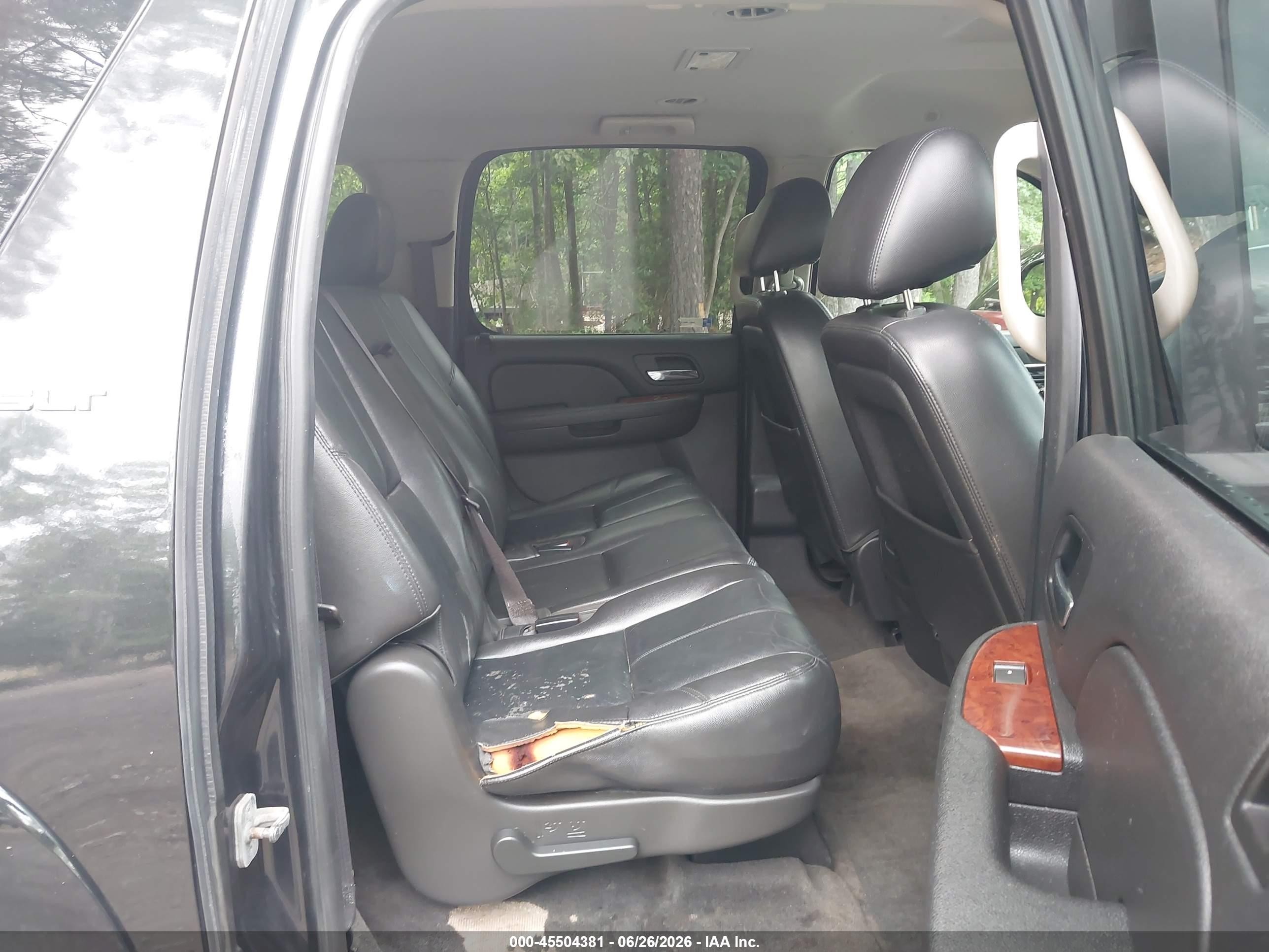 2013 Gmc Yukon Xl 1500 Slt Black vin: 1GKS2KE74DR124816