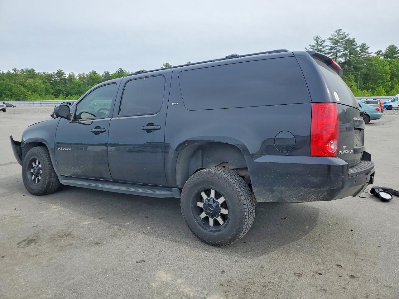 2014 Gmc Yukon Xl K1500 Slt Black vin: 1GKS2KE74ER186606