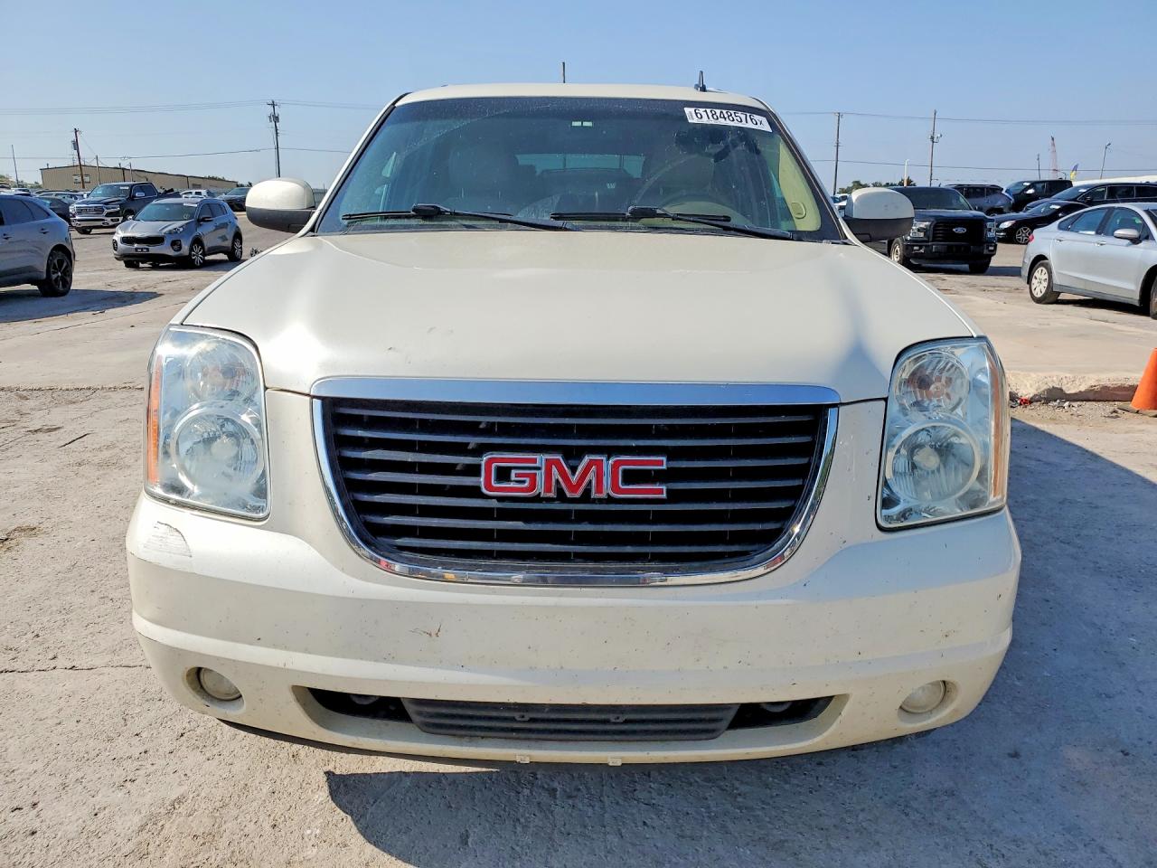 2014 Gmc Yukon Xl K1500 Slt White vin: 1GKS2KE74ER240454