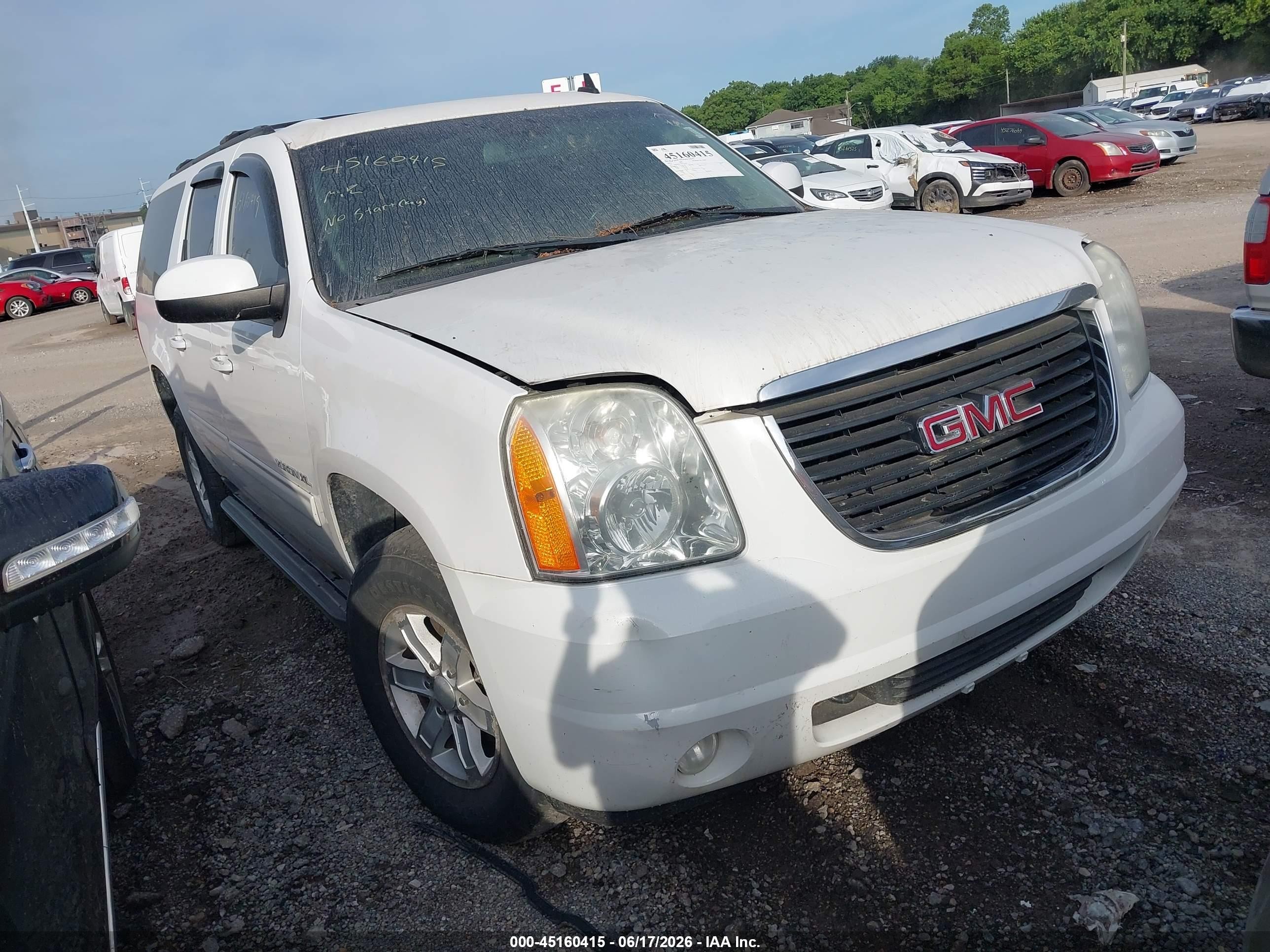 2013 Gmc Yukon Xl 1500 Slt White vin: 1GKS2KE75DR127045