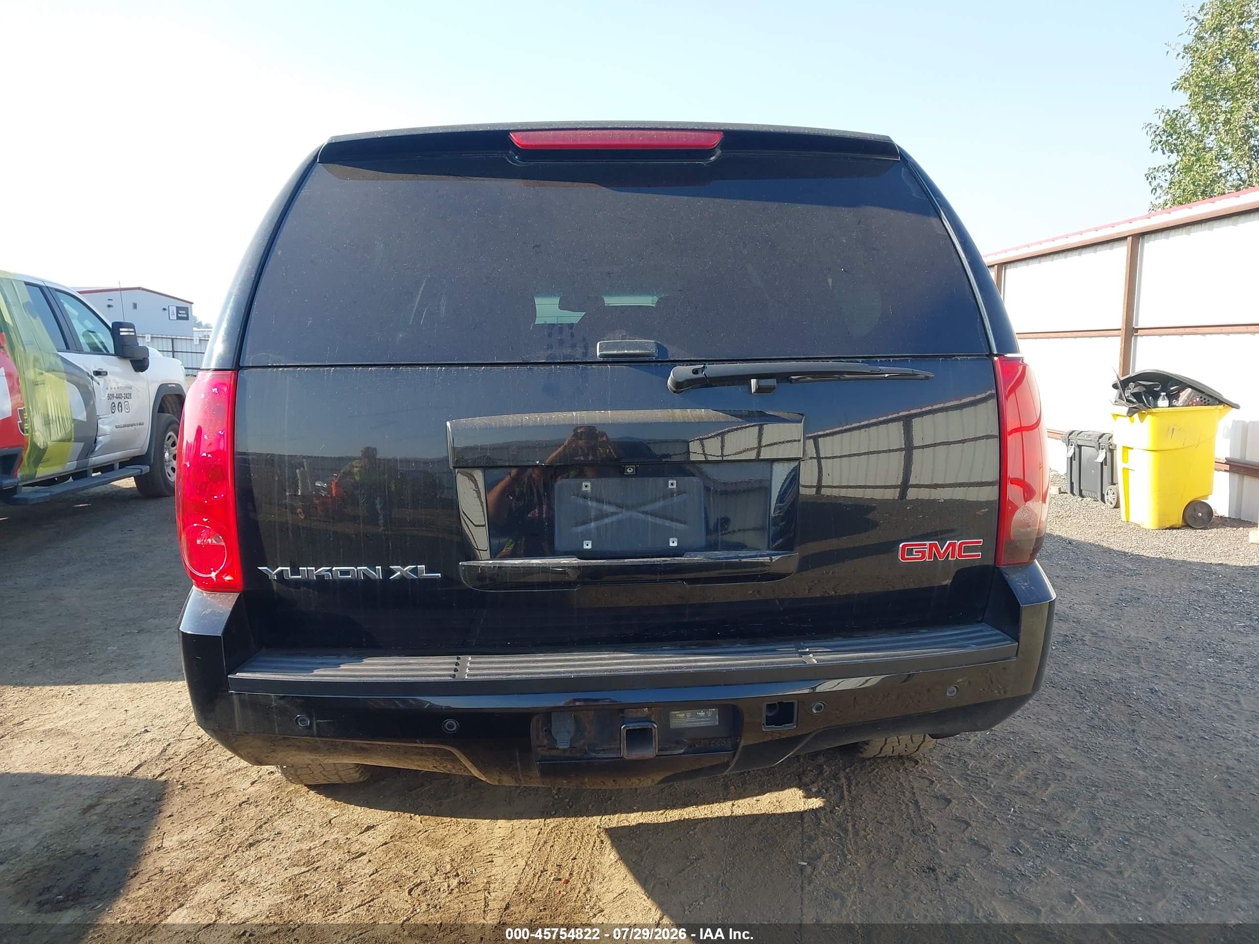 2014 Gmc Yukon Xl 1500 Slt Black vin: 1GKS2KE75ER218379