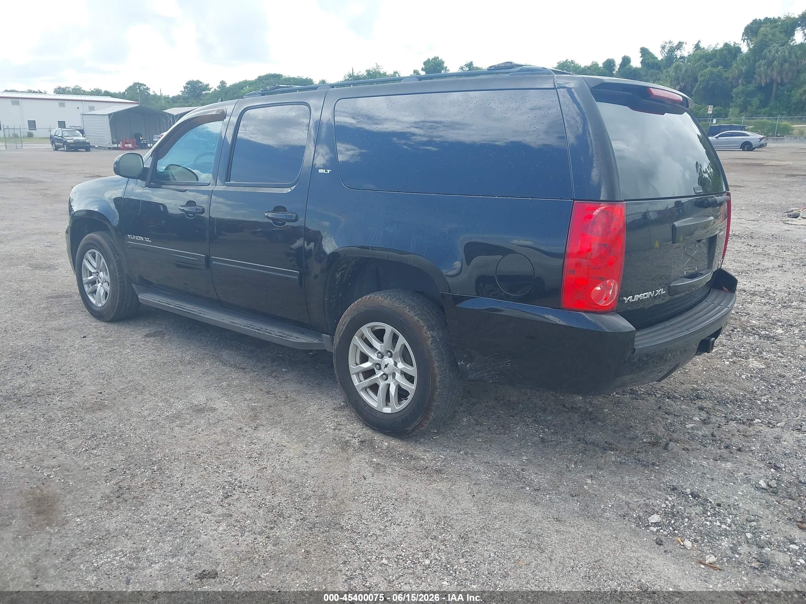 2014 Gmc Yukon Xl 1500 Slt Black vin: 1GKS2KE75ER226689