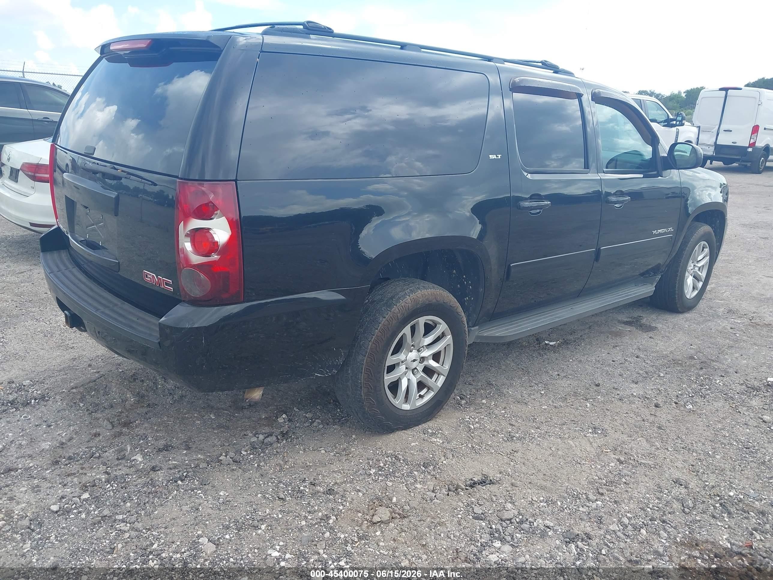 2014 Gmc Yukon Xl 1500 Slt Black vin: 1GKS2KE75ER226689