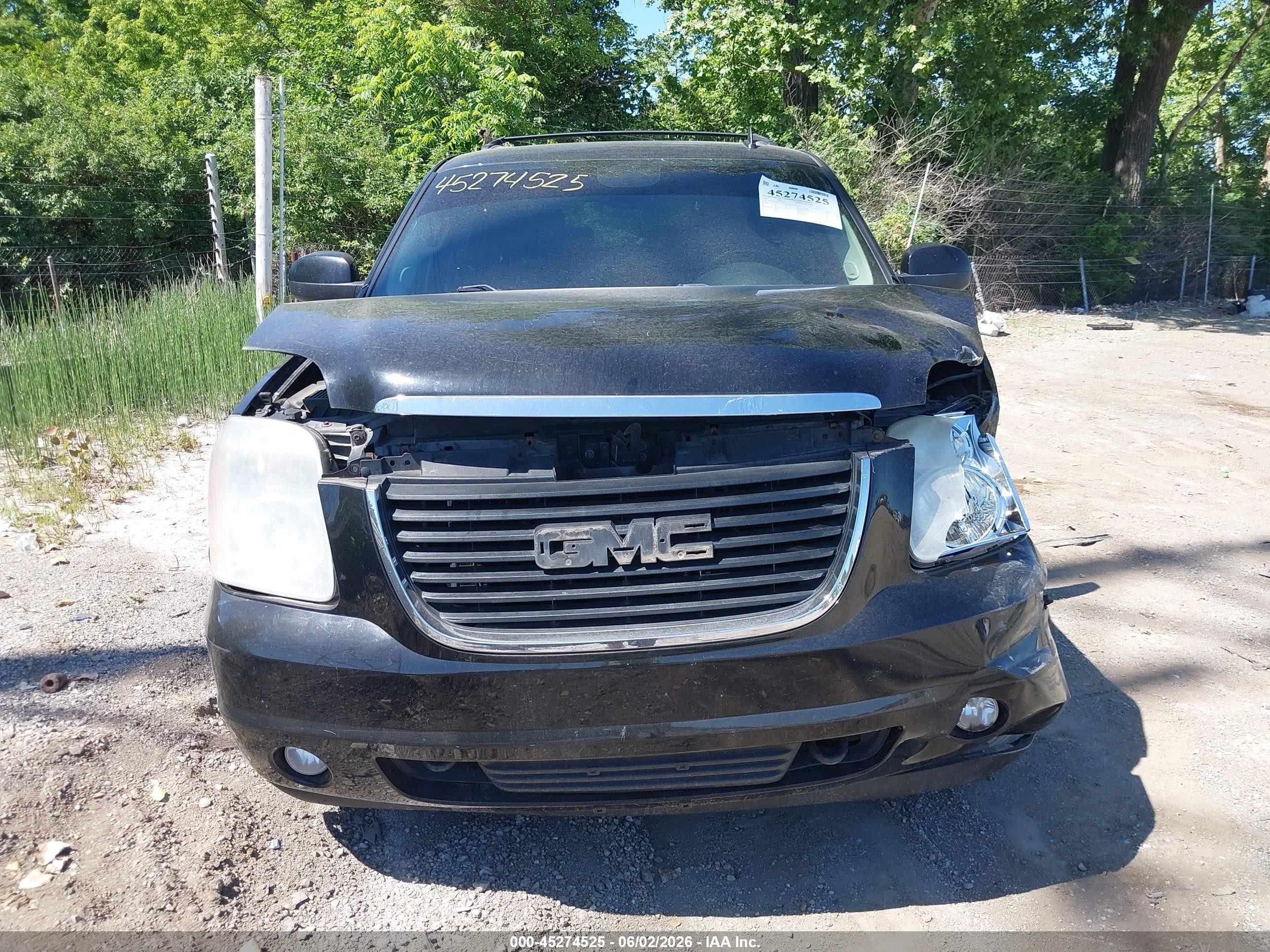 2012 Gmc Yukon Xl 1500 Slt Black vin: 1GKS2KE76CR185874