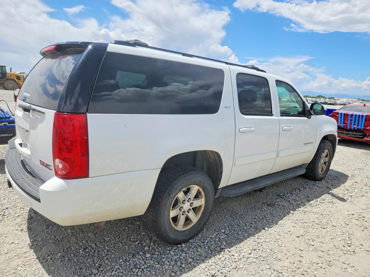 2013 Gmc Yukon Xl K1500 Slt White vin: 1GKS2KE78DR102527