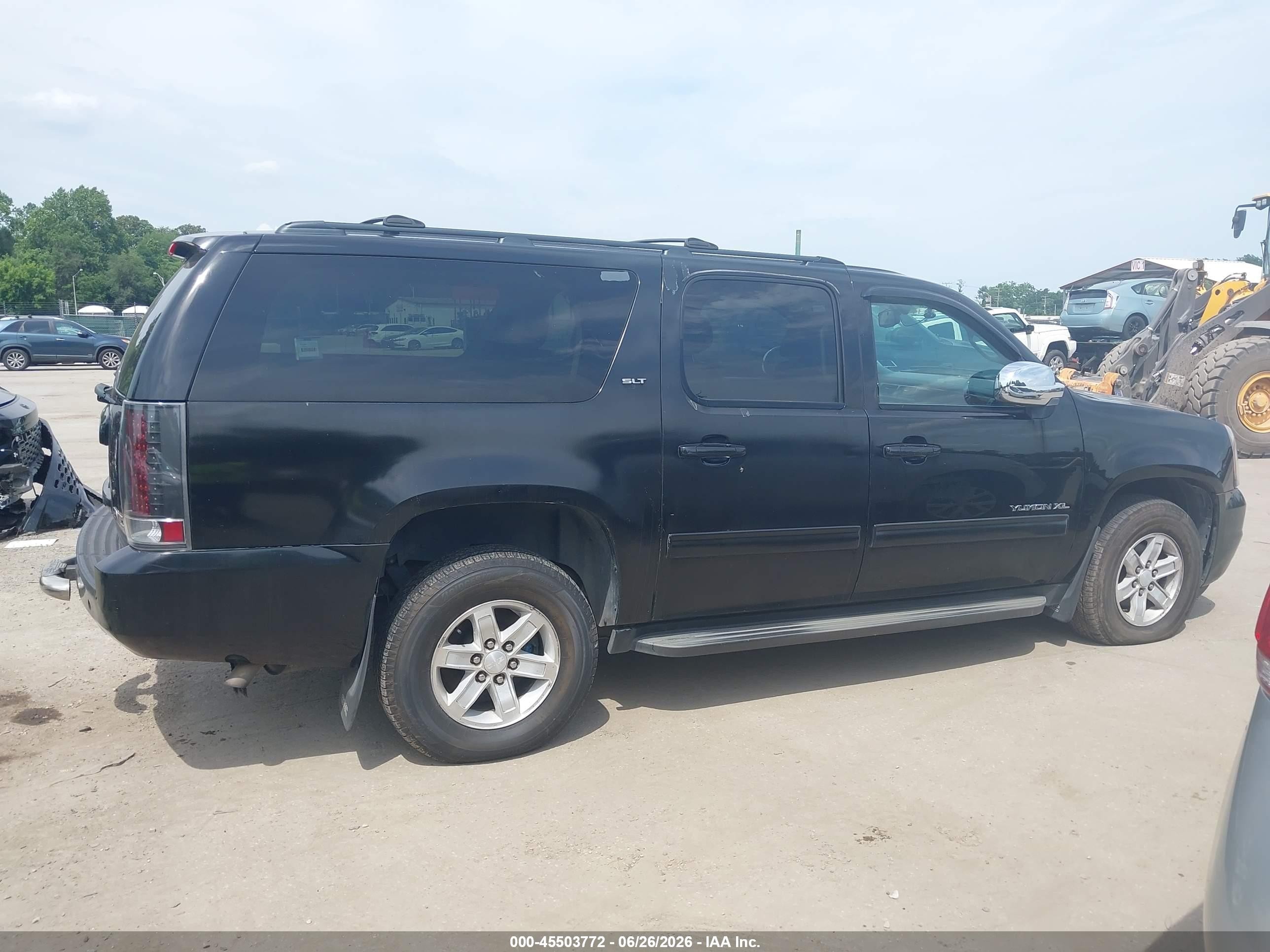 2014 Gmc Yukon Xl 1500 Slt Black vin: 1GKS2KE79ER144688
