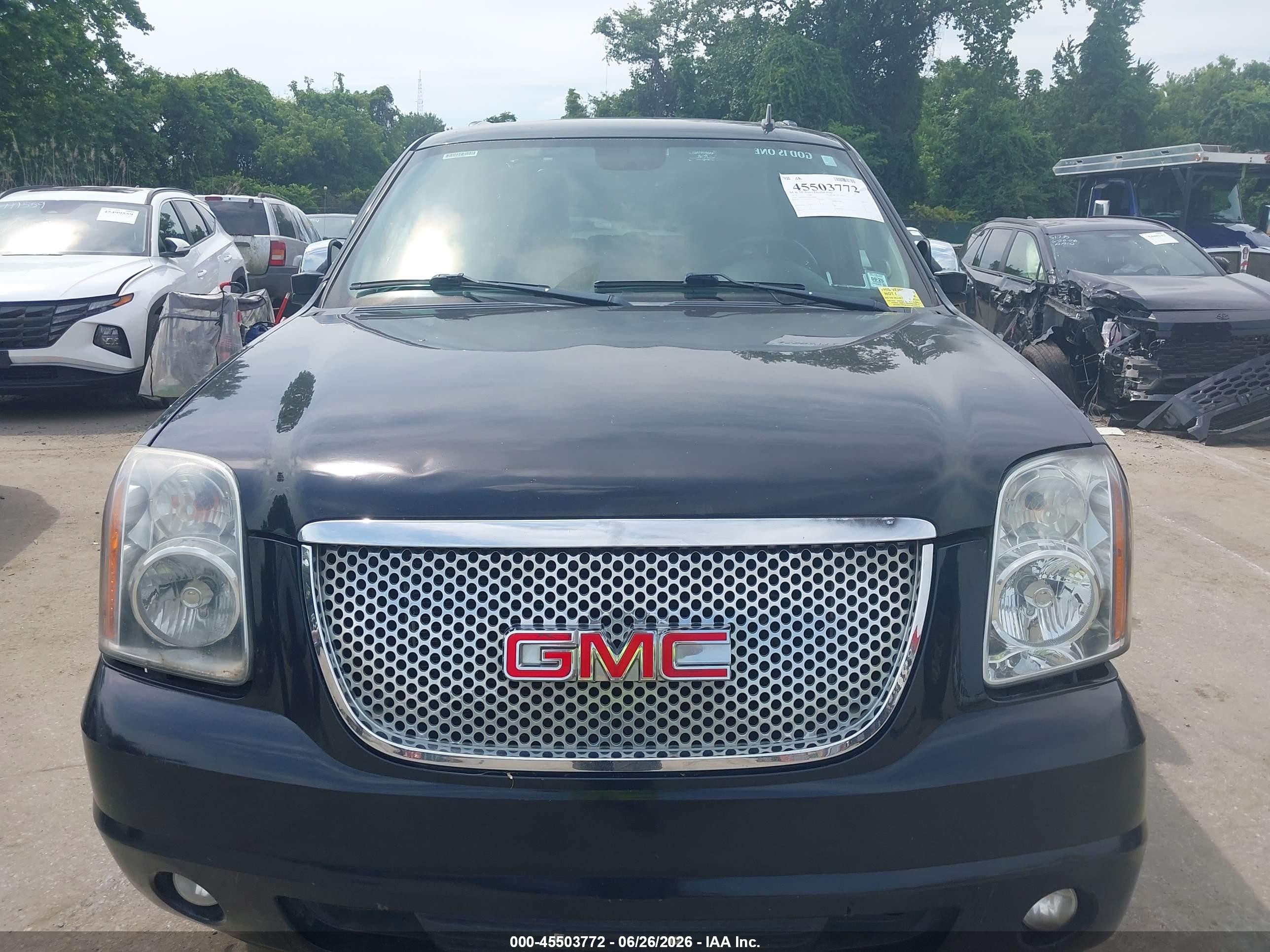 2014 Gmc Yukon Xl 1500 Slt Black vin: 1GKS2KE79ER144688
