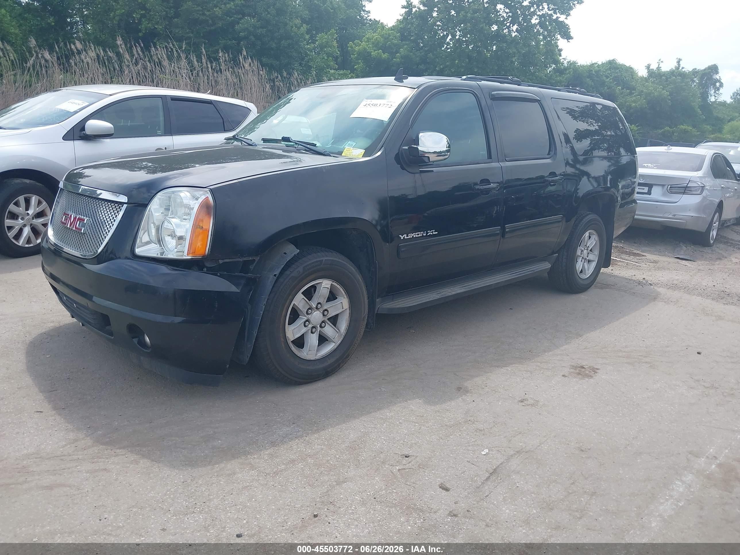 2014 Gmc Yukon Xl 1500 Slt Black vin: 1GKS2KE79ER144688