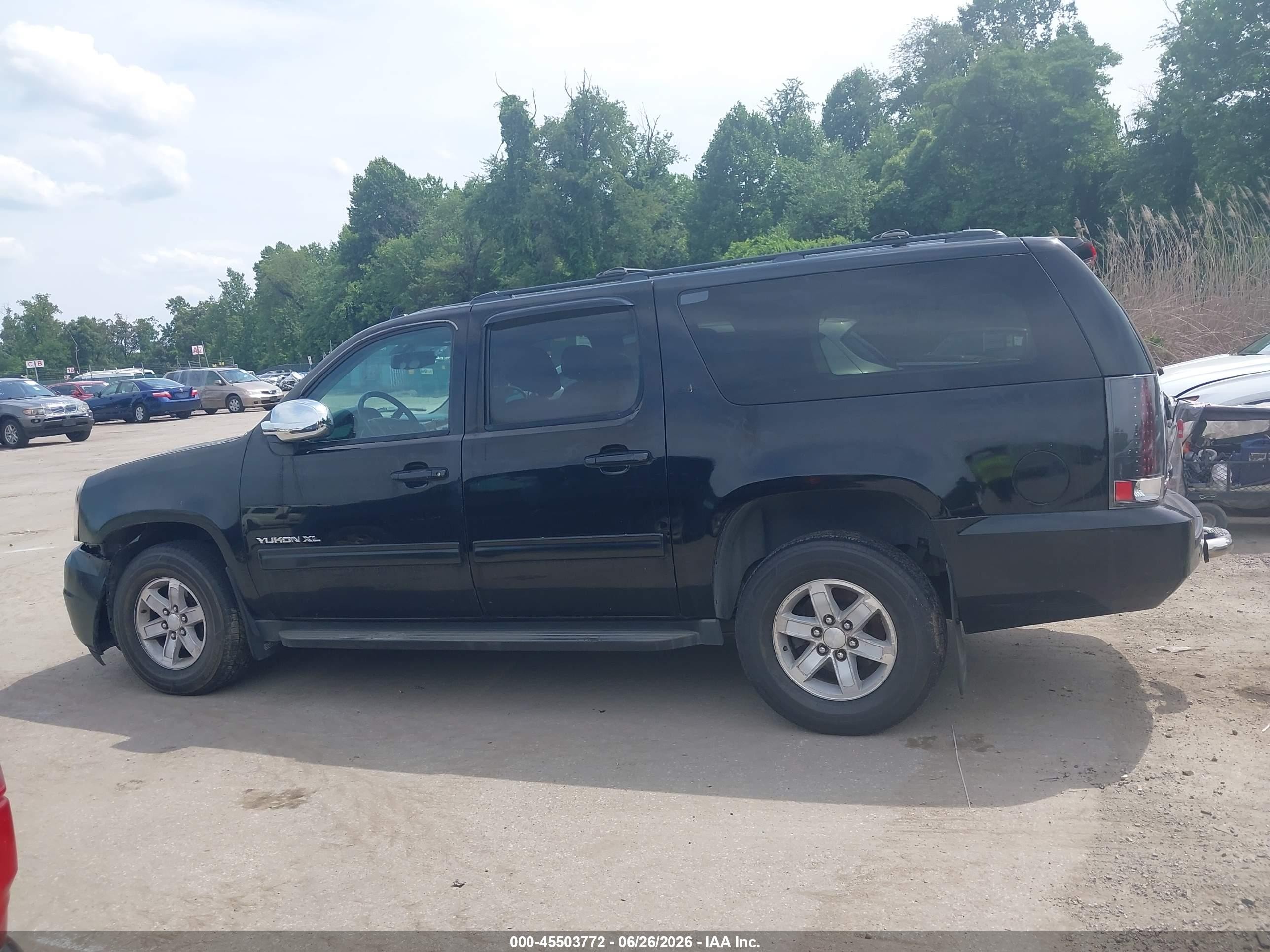 2014 Gmc Yukon Xl 1500 Slt Black vin: 1GKS2KE79ER144688