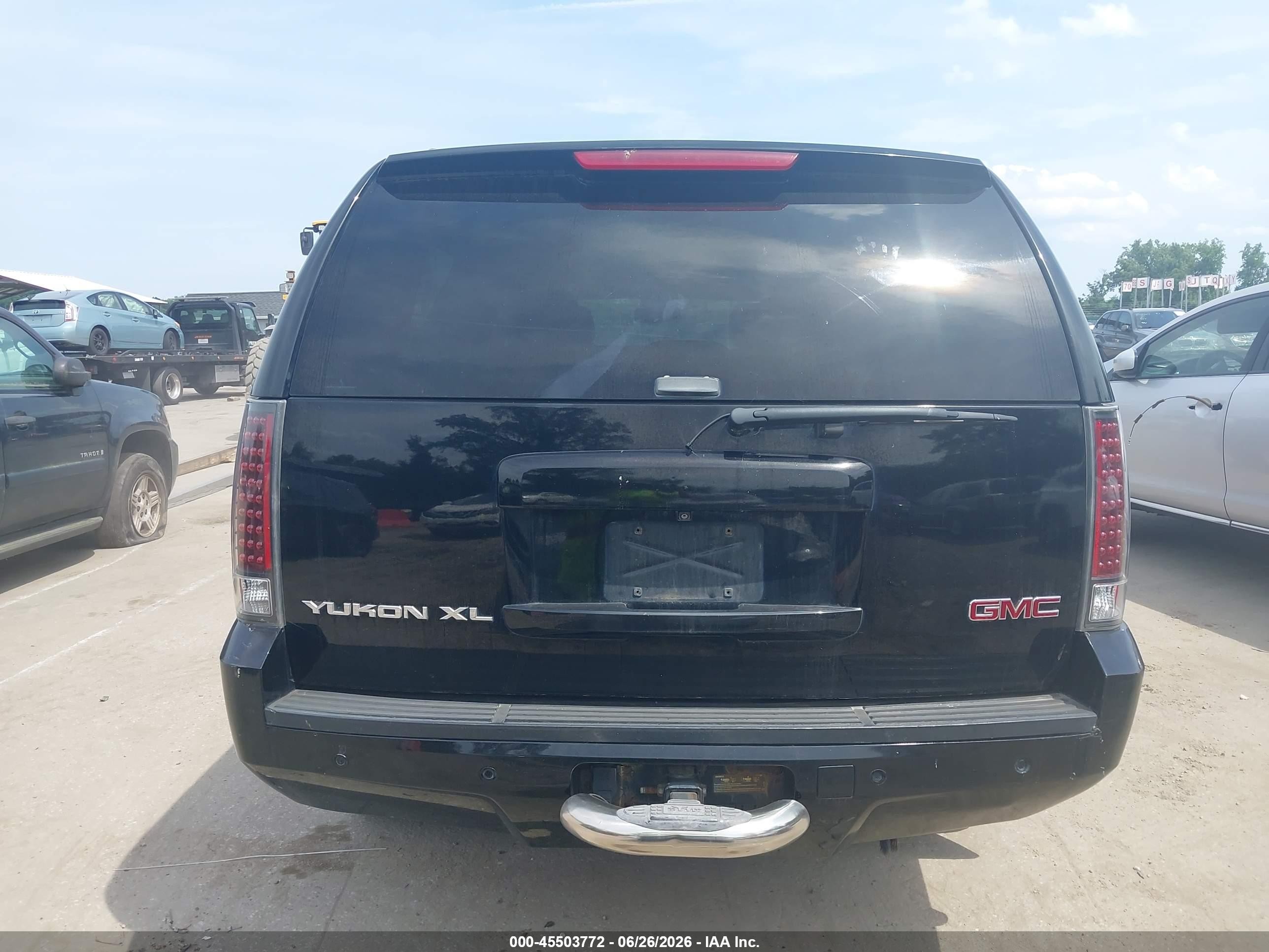 2014 Gmc Yukon Xl 1500 Slt Black vin: 1GKS2KE79ER144688