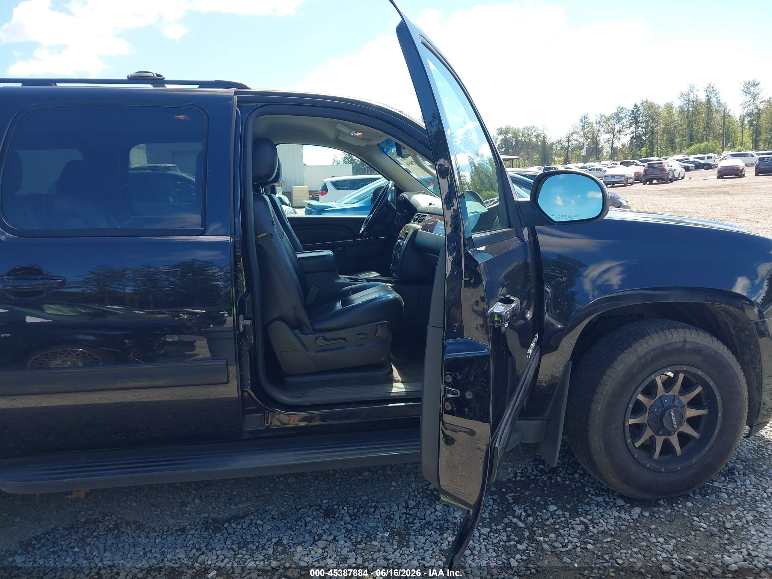 2014 Gmc Yukon Xl 1500 Slt Black vin: 1GKS2KE7XER226719