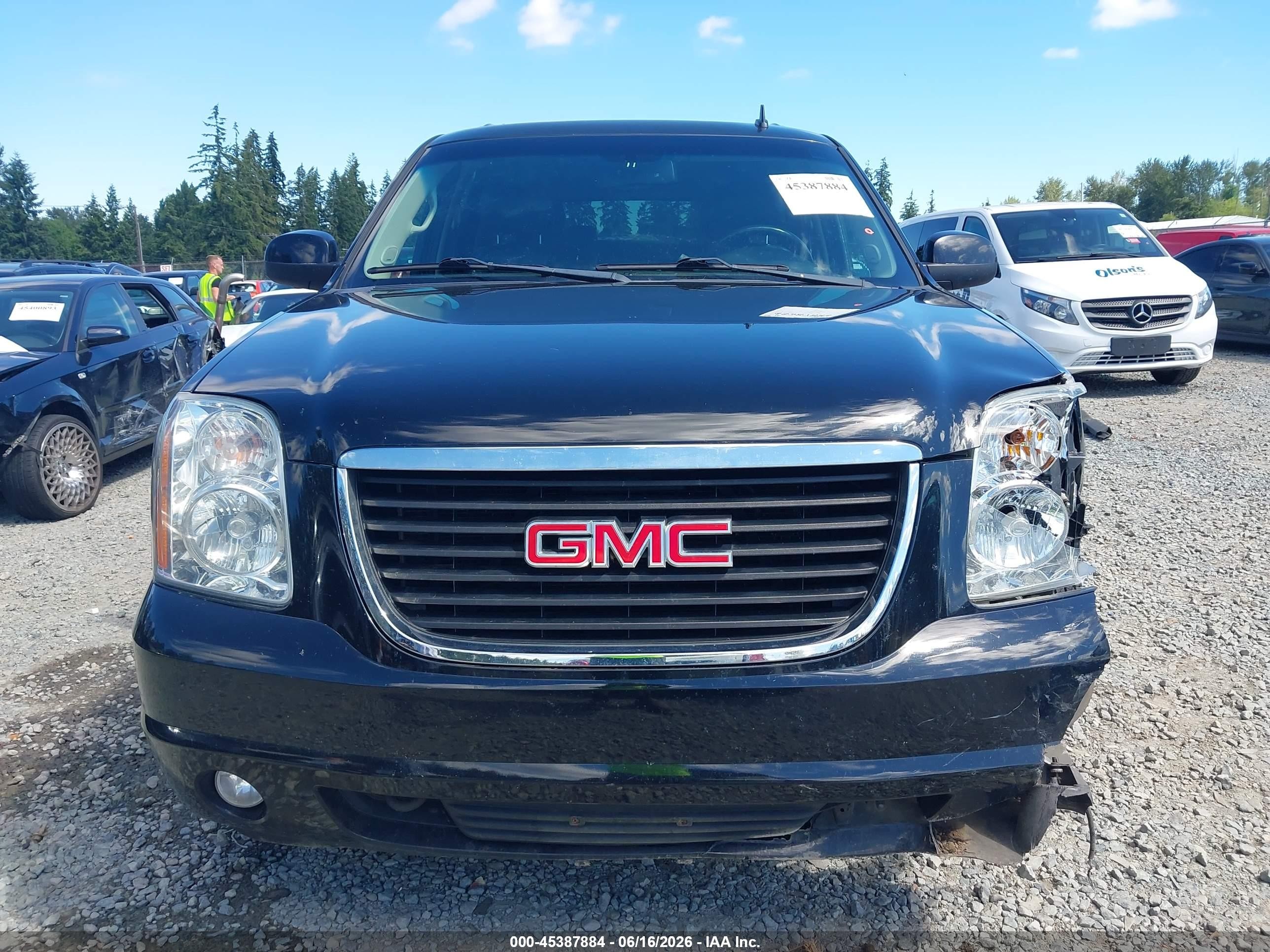 2014 Gmc Yukon Xl 1500 Slt Black vin: 1GKS2KE7XER226719