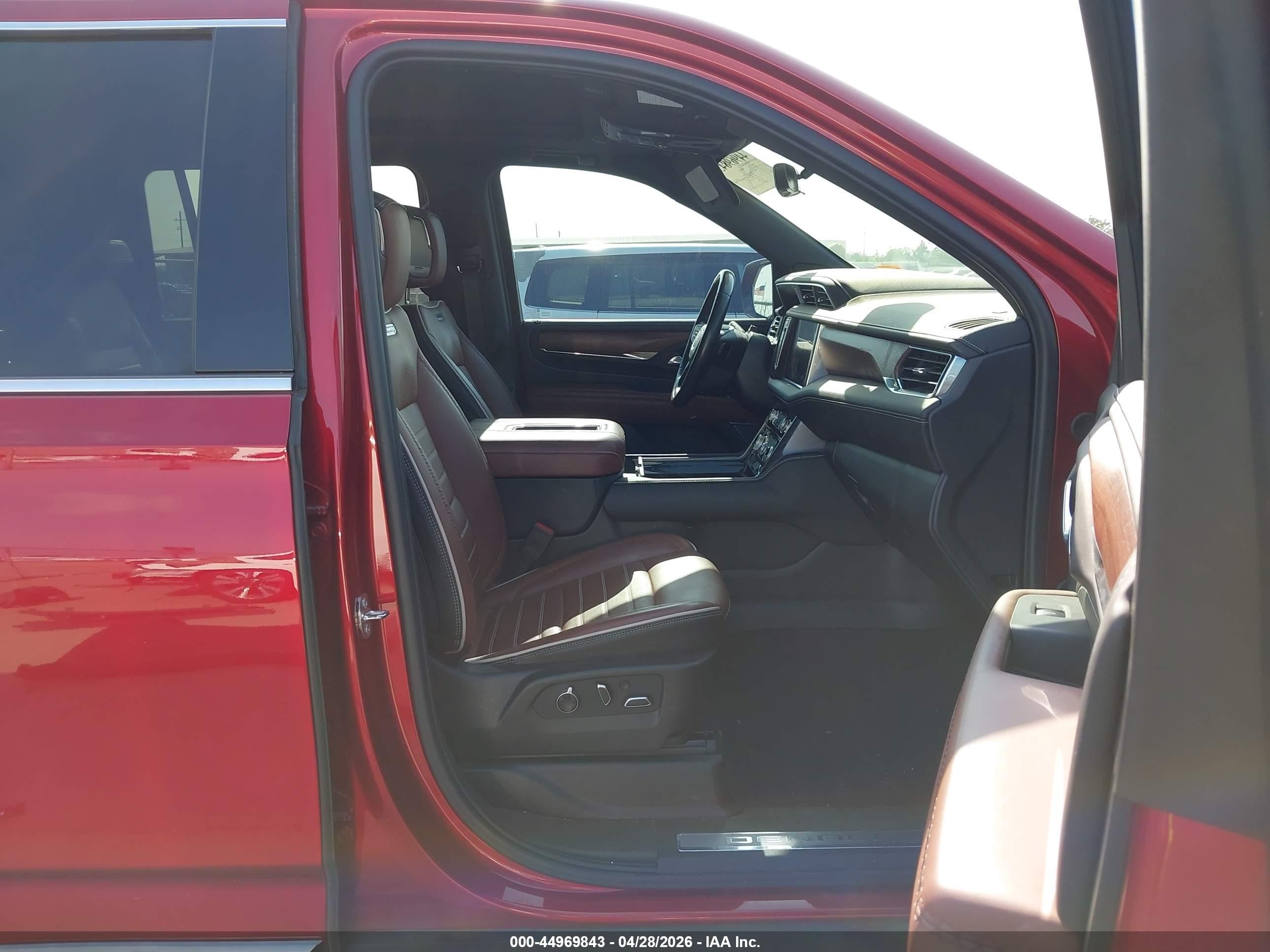 2024 Gmc Yukon Xl 4wd Denali Ultimate Red vin: 1GKS2KKL8RR120289