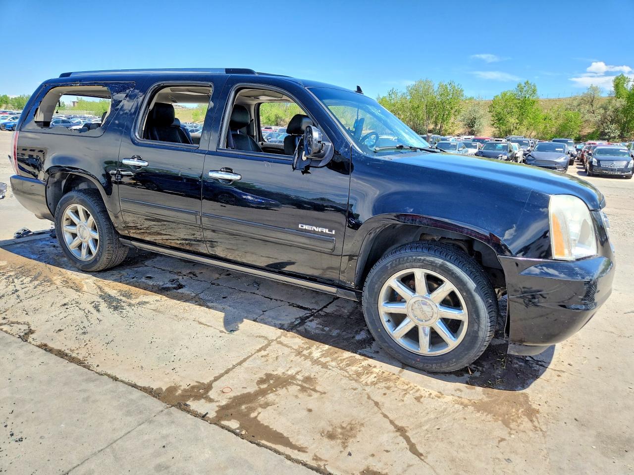 2011 Gmc Yukon Xl Denali Black vin: 1GKS2MEF0BR311227