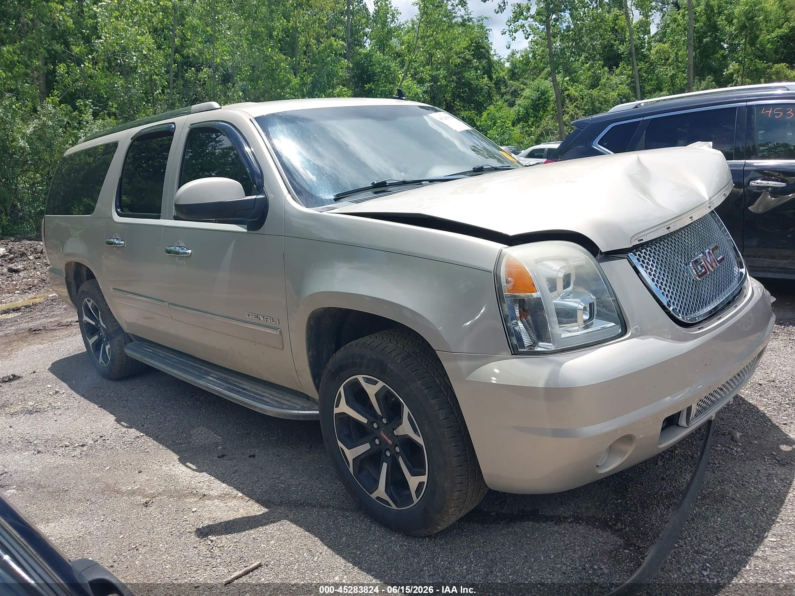 2012 Gmc Yukon Xl 1500 Denali Champagne vin: 1GKS2MEF0CR217141