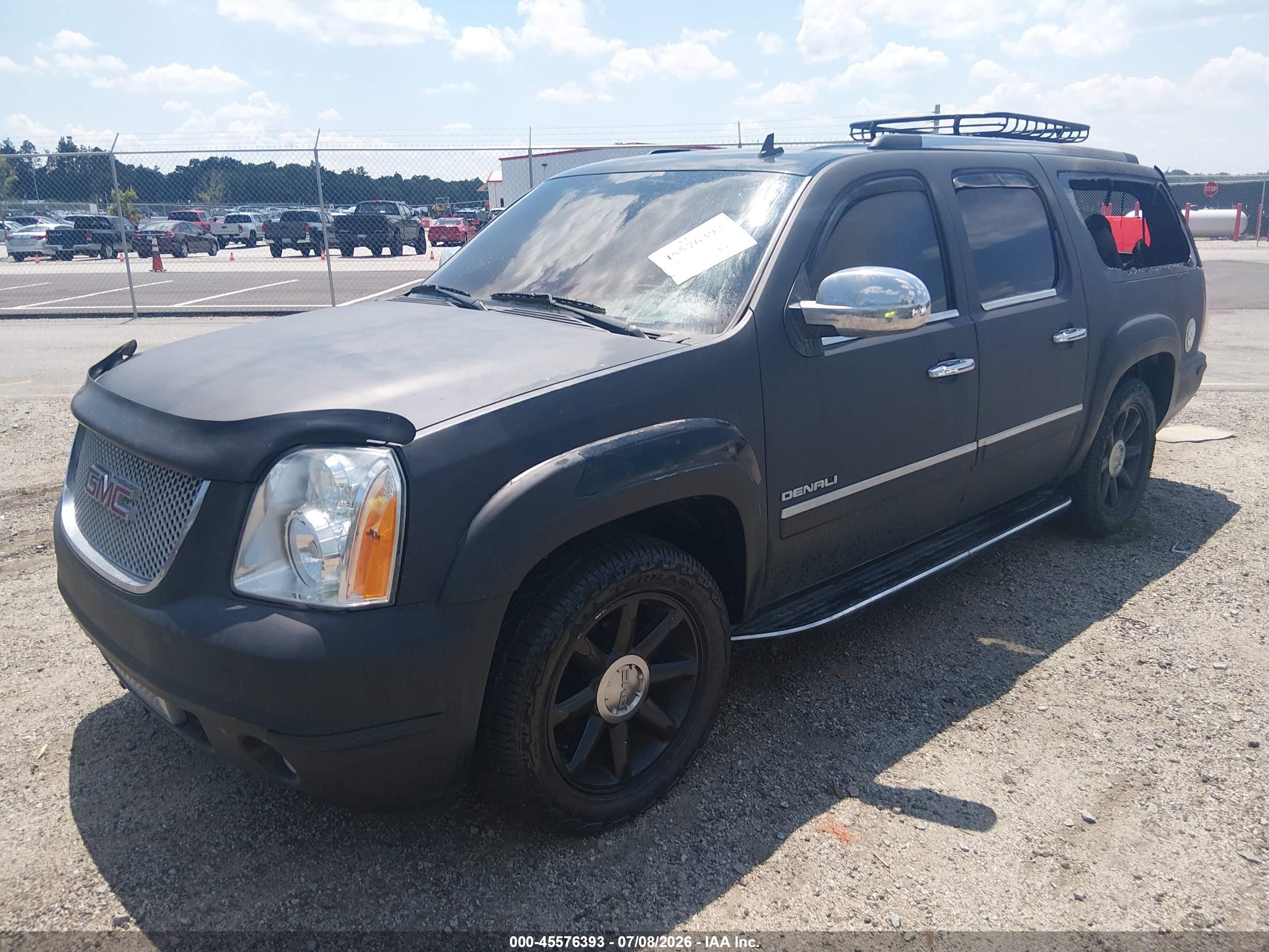 2013 Gmc Yukon Xl 1500 Denali Black vin: 1GKS2MEF0DR163163