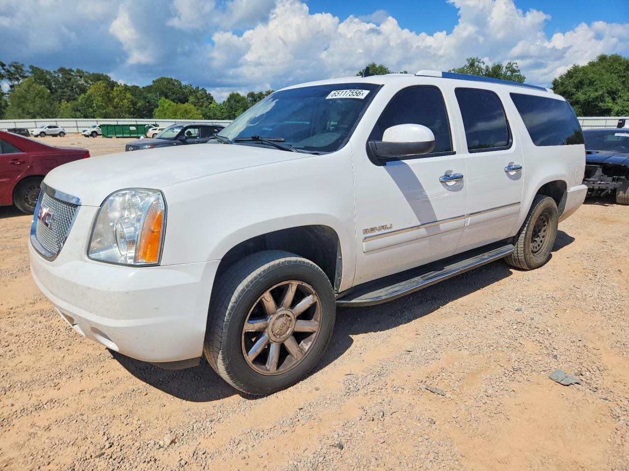 2013 Gmc Yukon Xl Denali White vin: 1GKS2MEF1DR357121