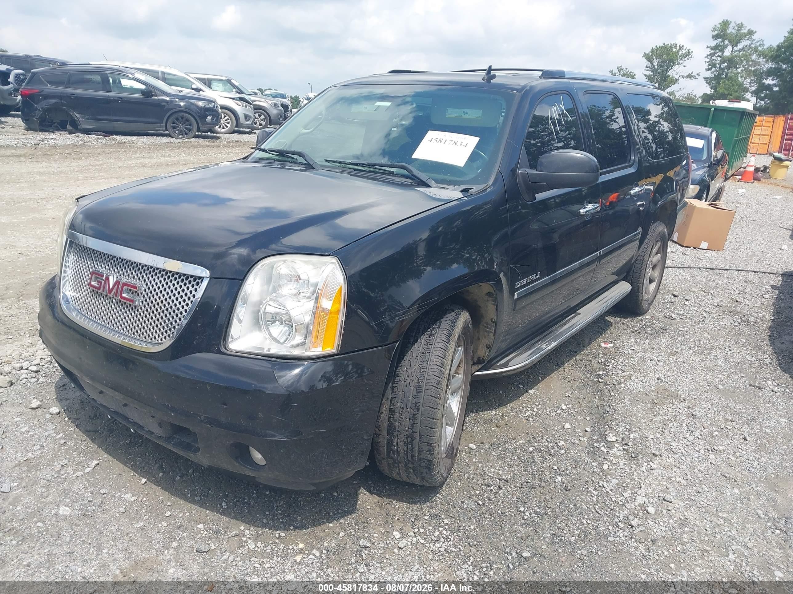2011 Gmc Yukon Xl 1500 Denali Черный vin: 1GKS2MEF3BR206908
