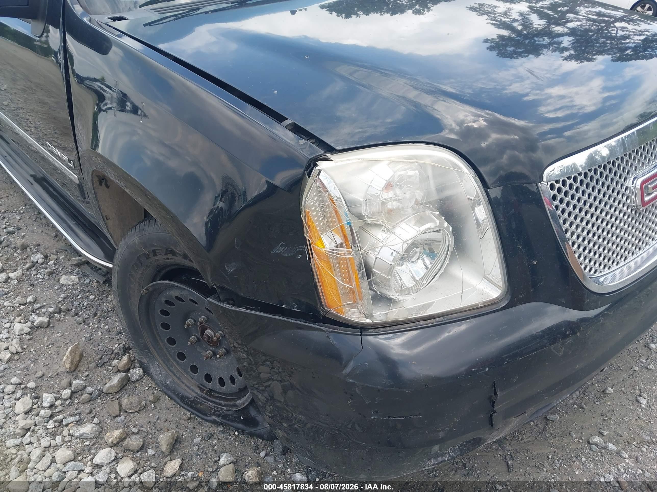 2011 Gmc Yukon Xl 1500 Denali Черный vin: 1GKS2MEF3BR206908