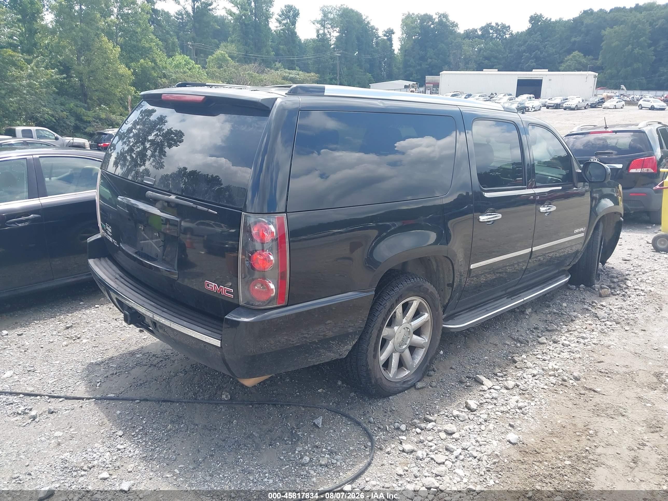 2011 Gmc Yukon Xl 1500 Denali Черный vin: 1GKS2MEF3BR206908