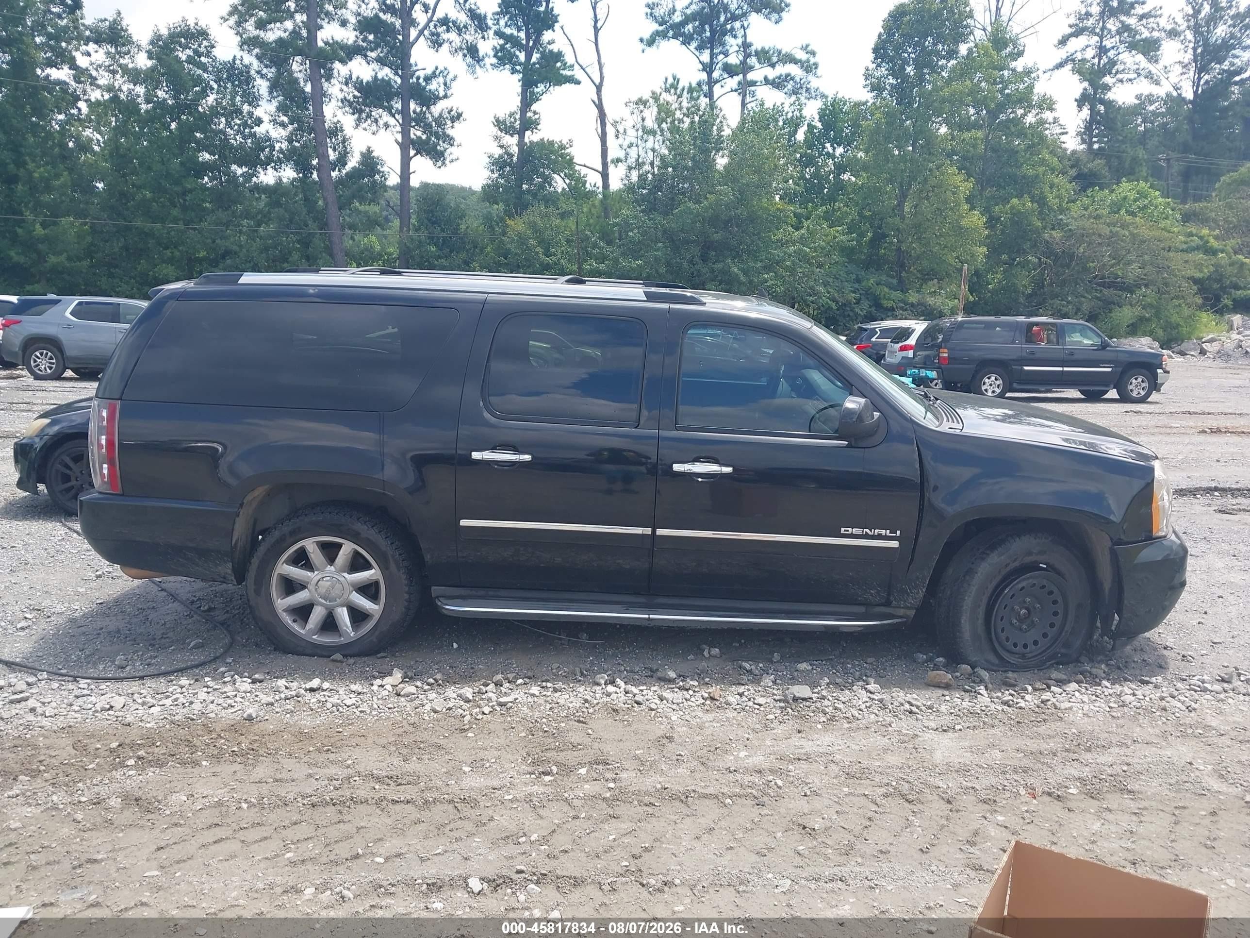 2011 Gmc Yukon Xl 1500 Denali Черный vin: 1GKS2MEF3BR206908