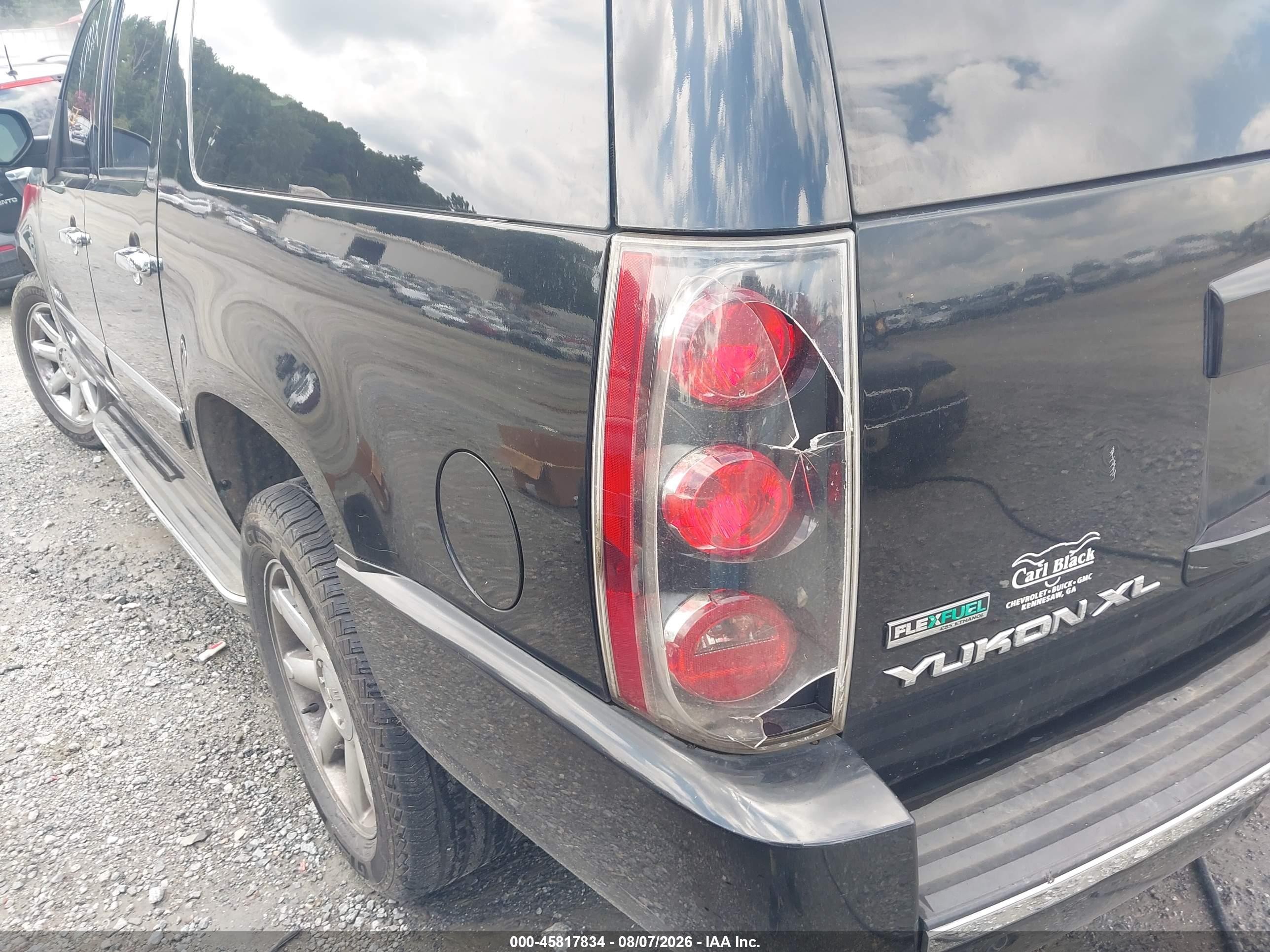 2011 Gmc Yukon Xl 1500 Denali Черный vin: 1GKS2MEF3BR206908