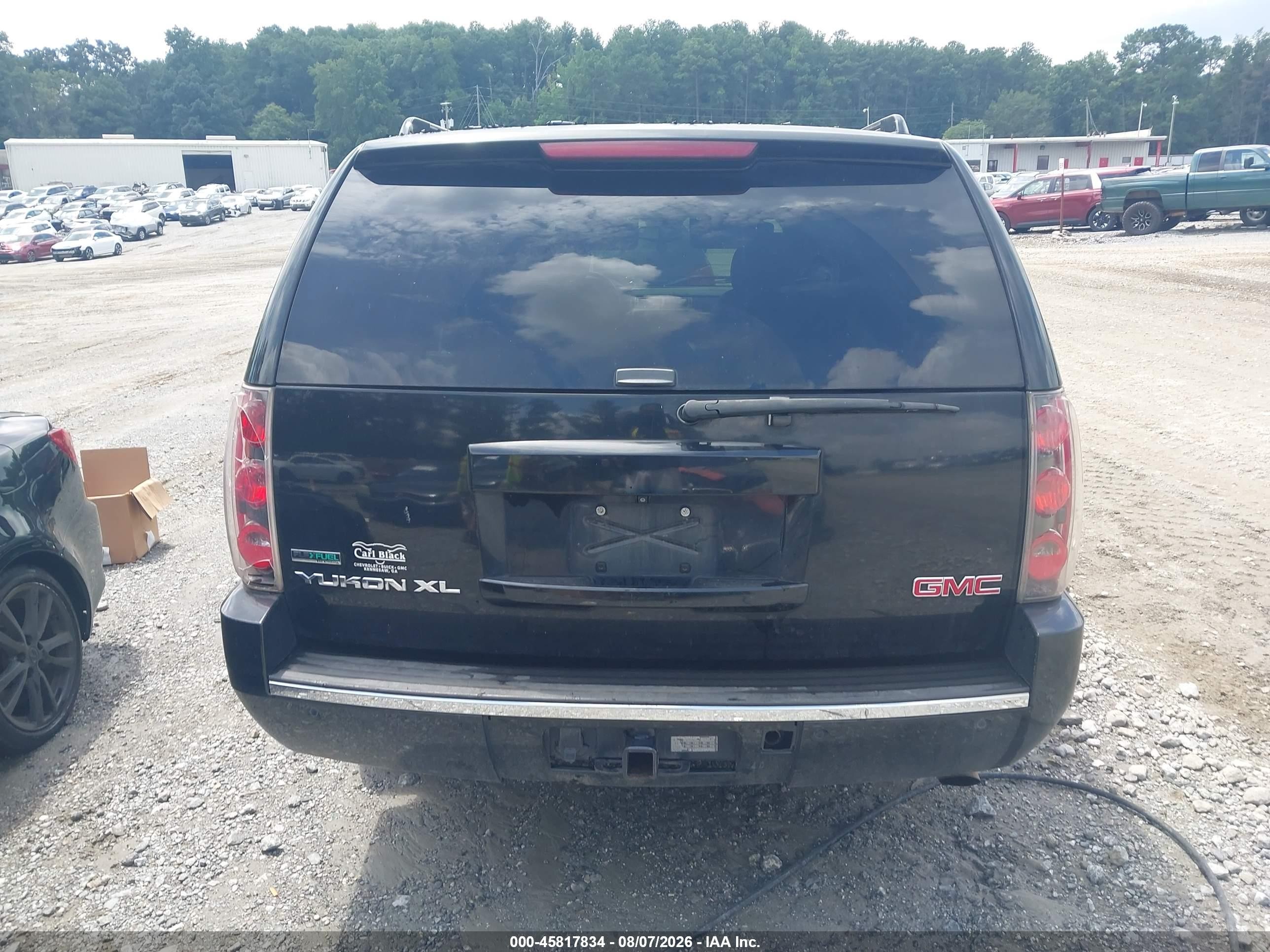 2011 Gmc Yukon Xl 1500 Denali Черный vin: 1GKS2MEF3BR206908
