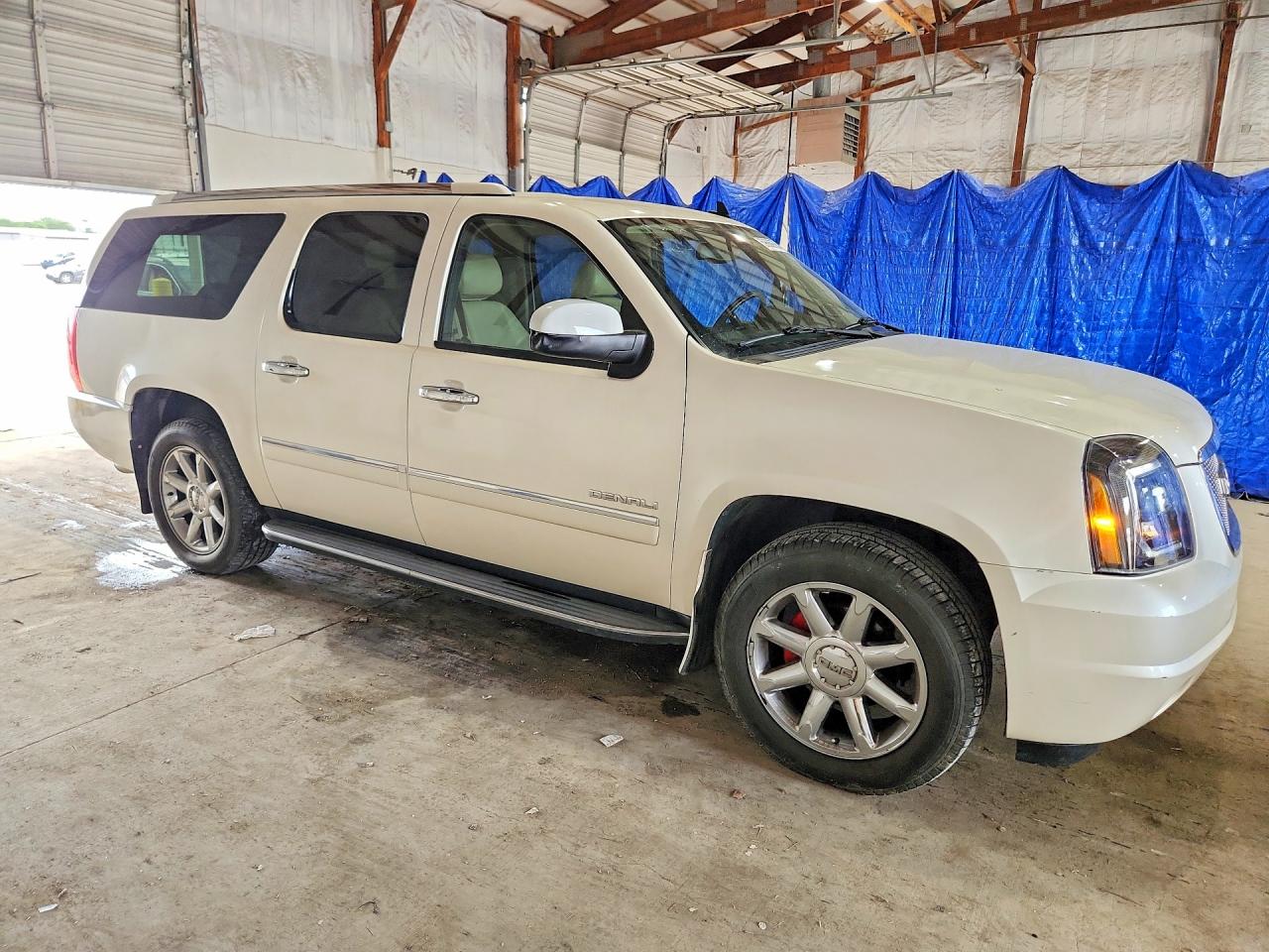 2011 Gmc Yukon Xl Denali White vin: 1GKS2MEF3BR311898
