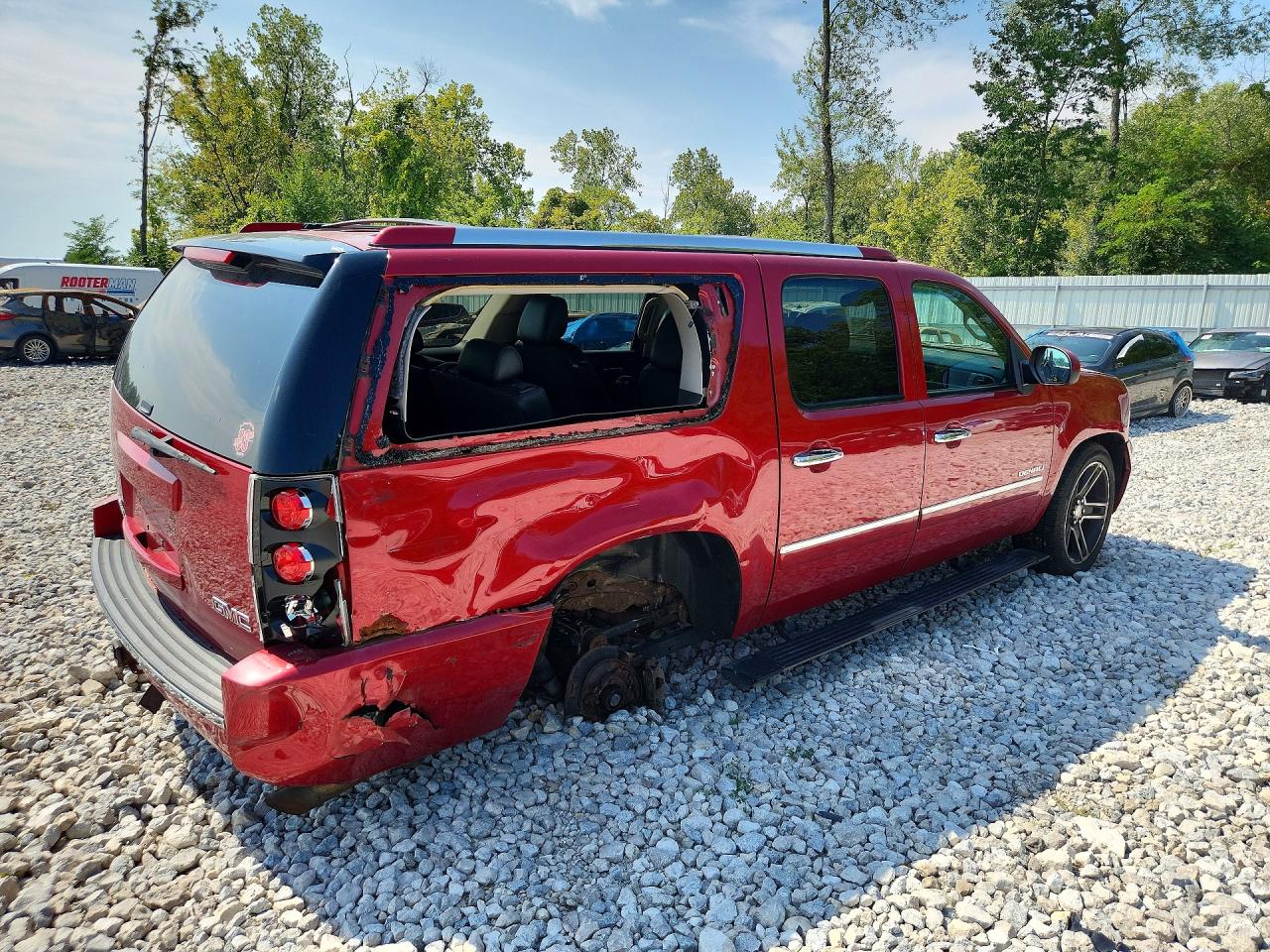 2012 Gmc Yukon Xl Denali Red vin: 1GKS2MEF3CR217974