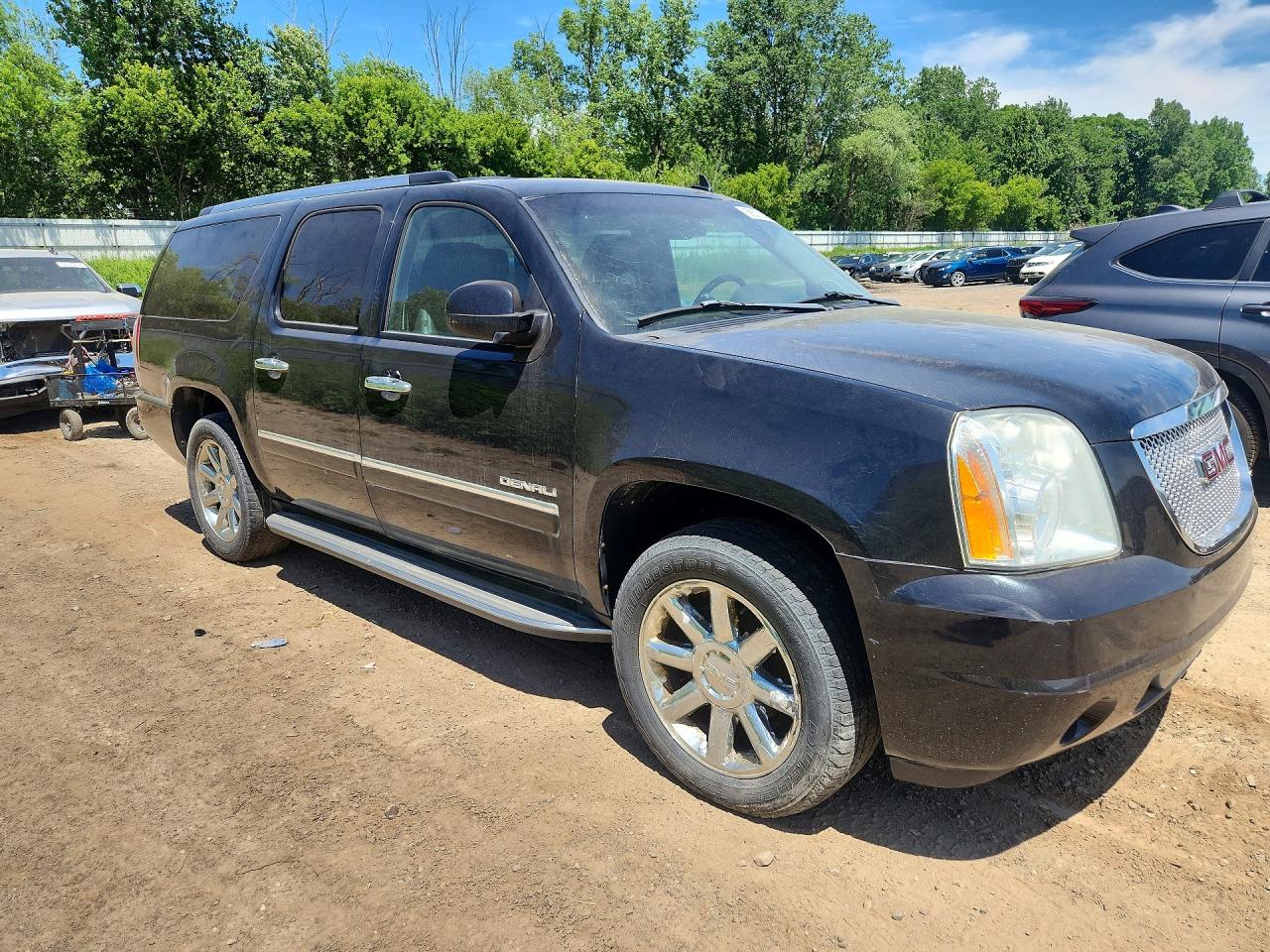 2012 Gmc Yukon Xl Denali Black vin: 1GKS2MEF3CR281089
